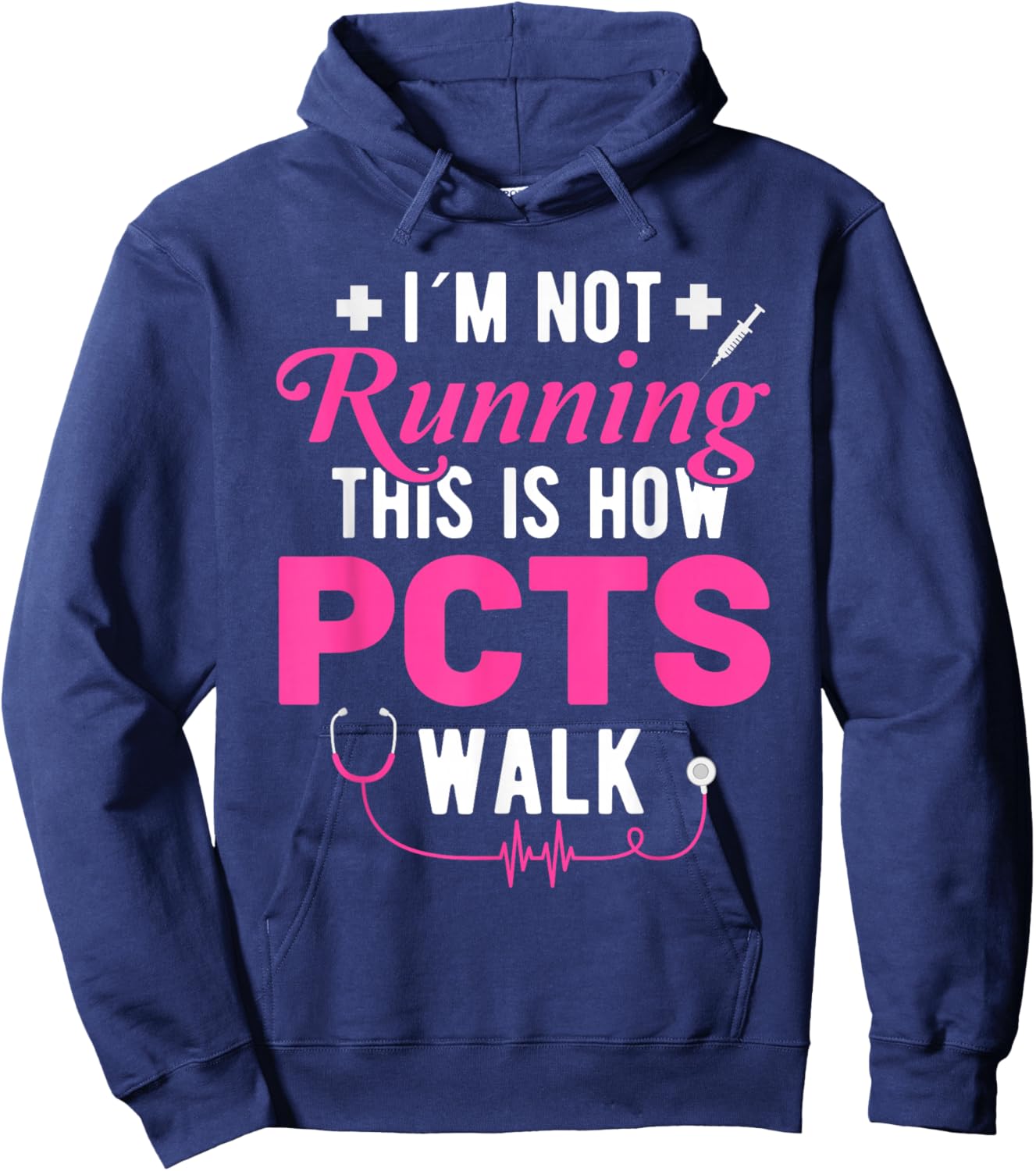 Patient Care Technician Supplies Appreciation Care Tech PCT Hoodie - Hoodie | Navy