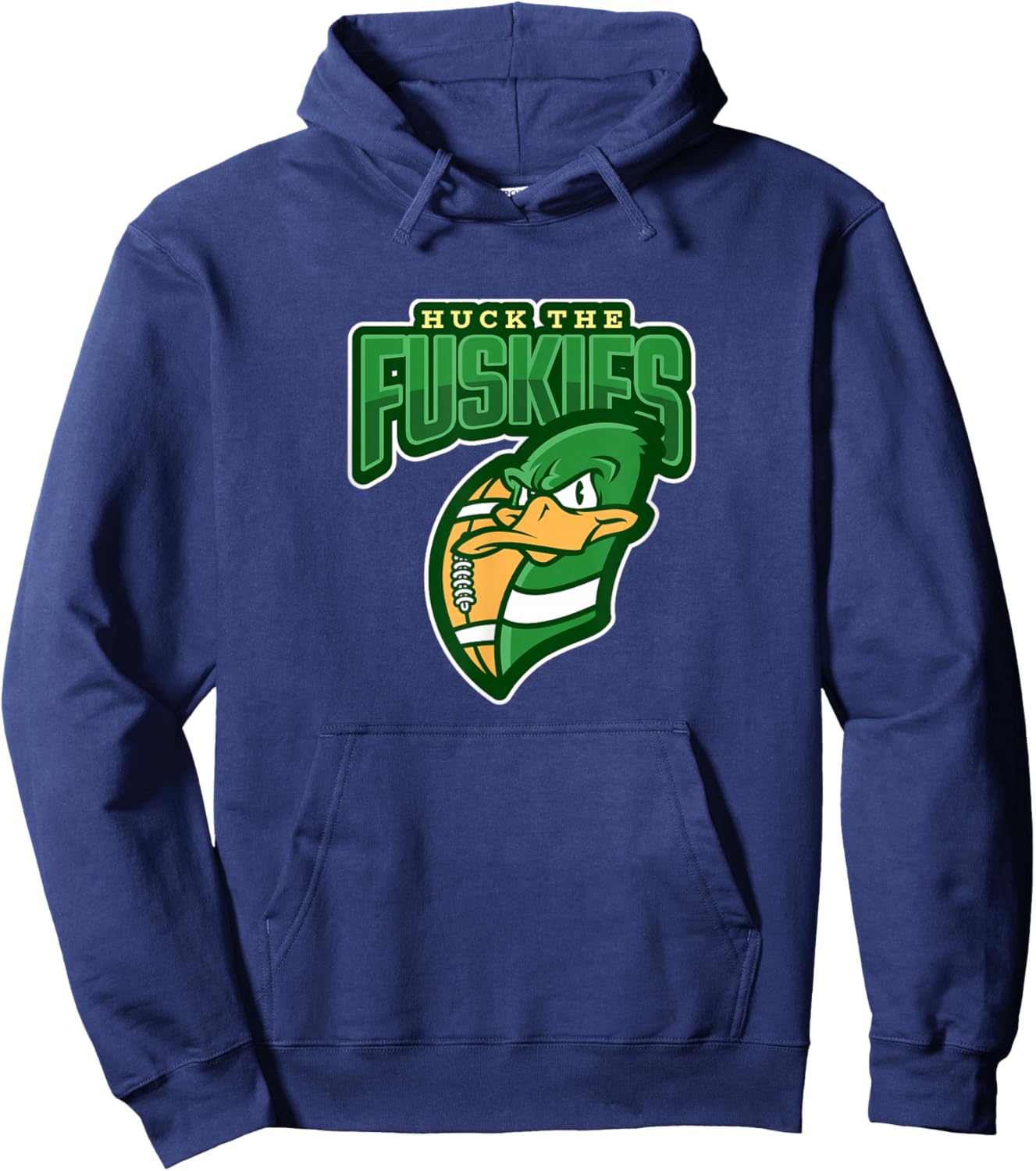 Huck The Fuskies Rivalry Hoodie - Hoodie | Navy