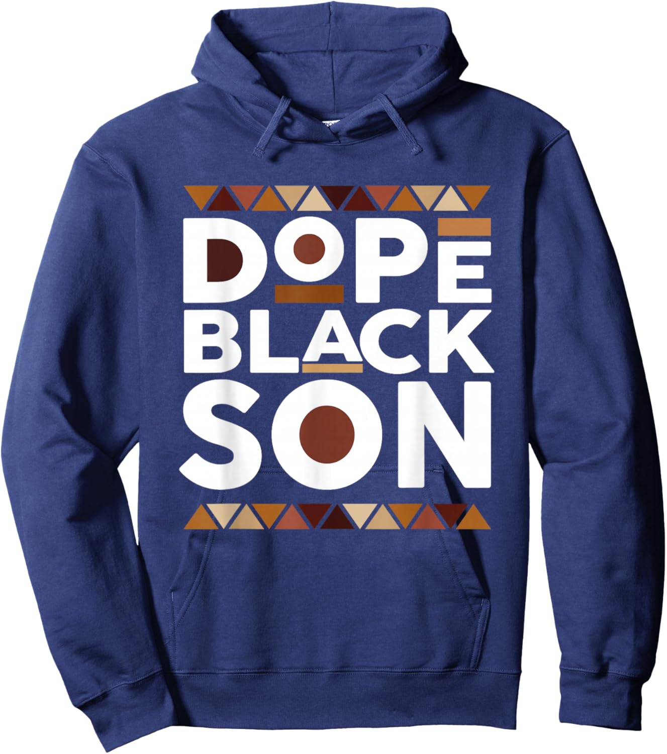 Black History Month Family Matching Melanin Dope Black Son Hoodie - Hoodie | Navy