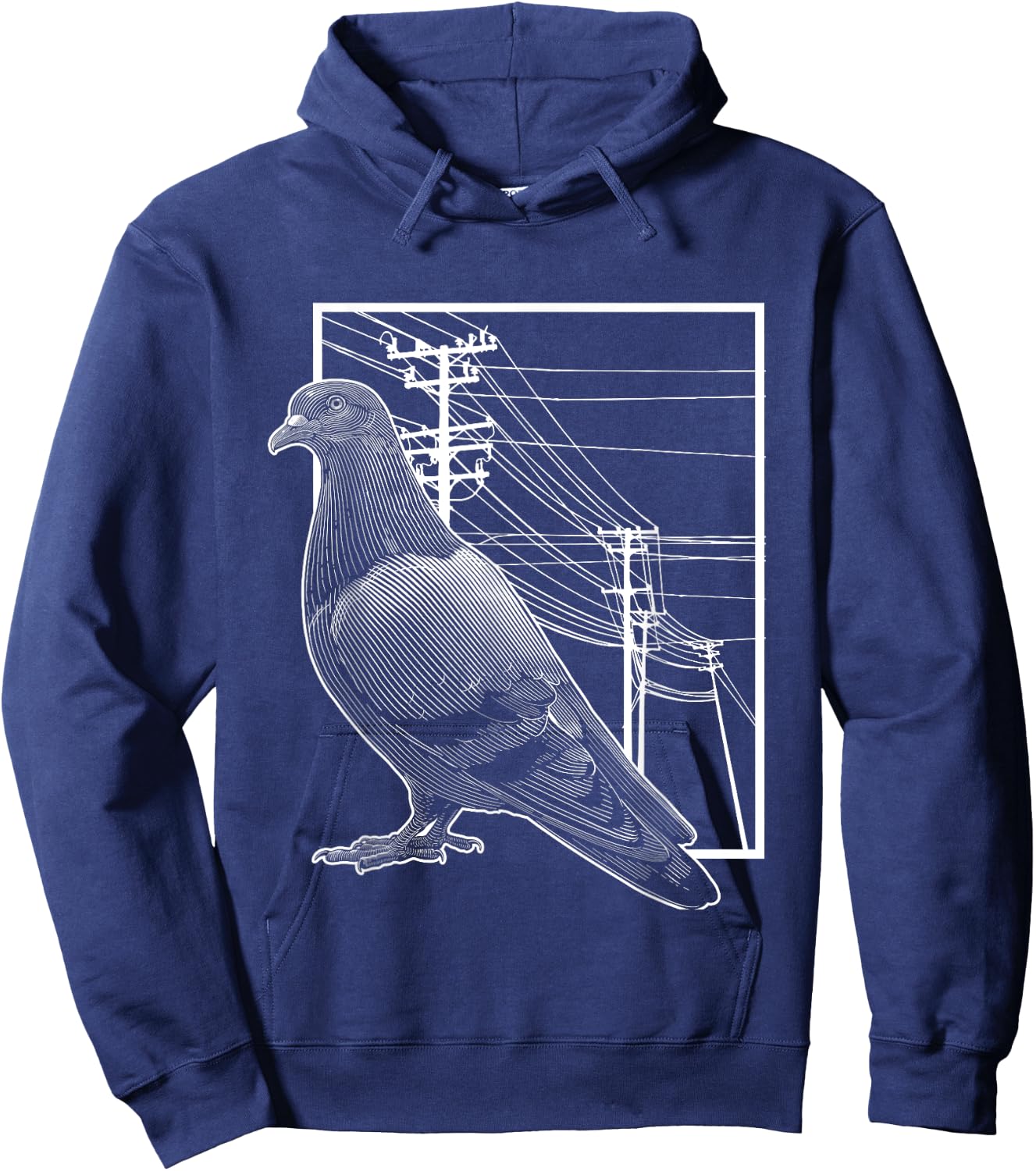 Bird Gift Pigeon Breeder Pigeon Hoodie - Hoodie | Navy