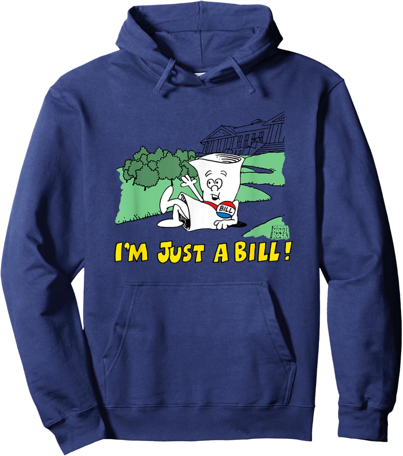 Ripple Junction x Schoolhouse Rock Just A Bill Hoodie - Hoodie | Navy