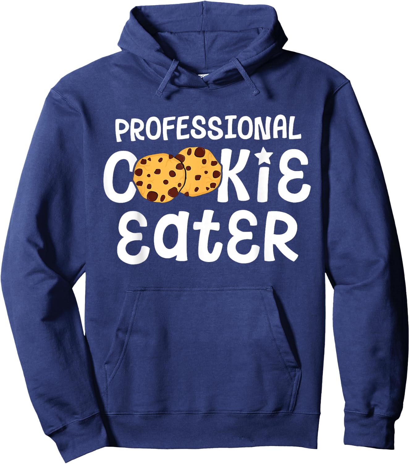 Professional Cookie Eater Chocolate Chip Baking Gift Kids Hoodie - Hoodie | Navy