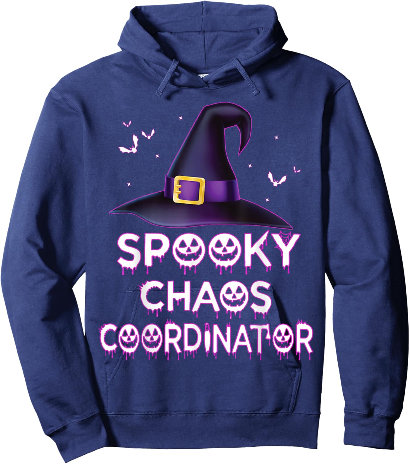 Spooky Chaos Coordinator Halloween Costume 2023 Hoodie - Hoodie | Navy