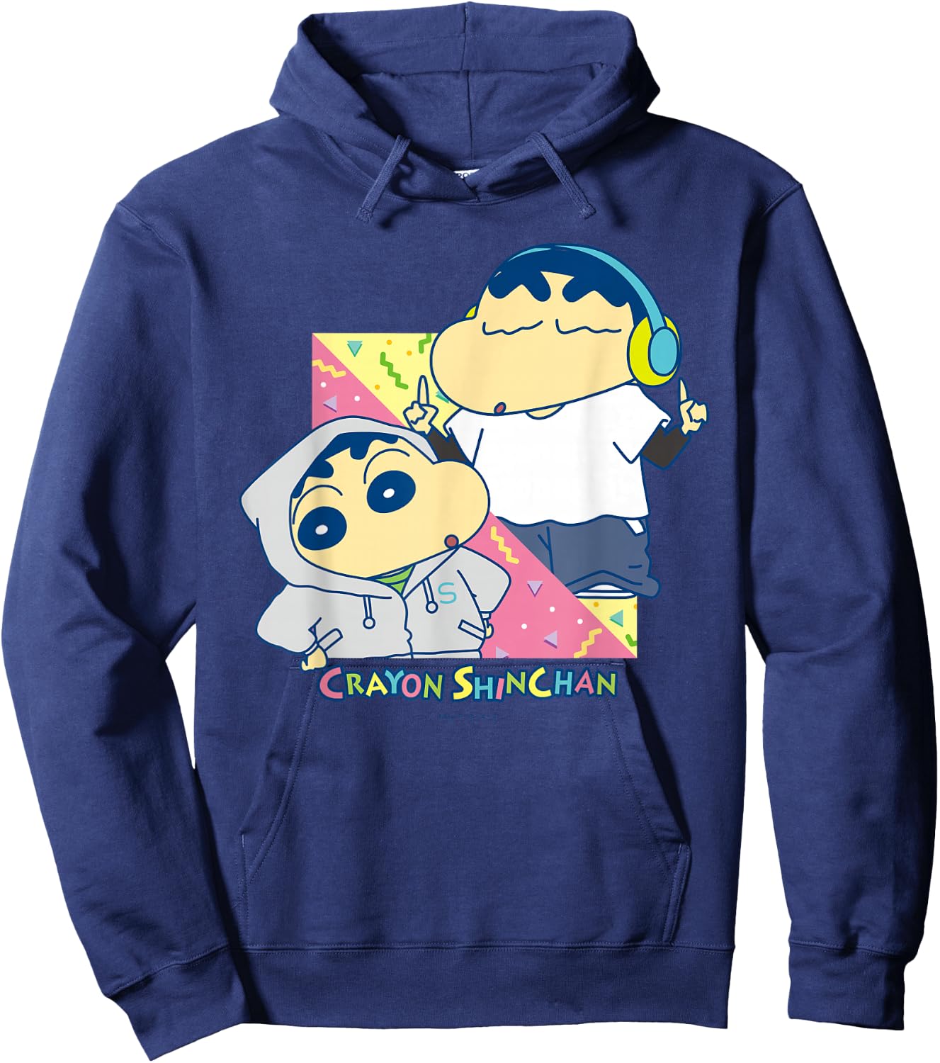 Crayon Shin-chan Music Hoodie - Hoodie | Navy