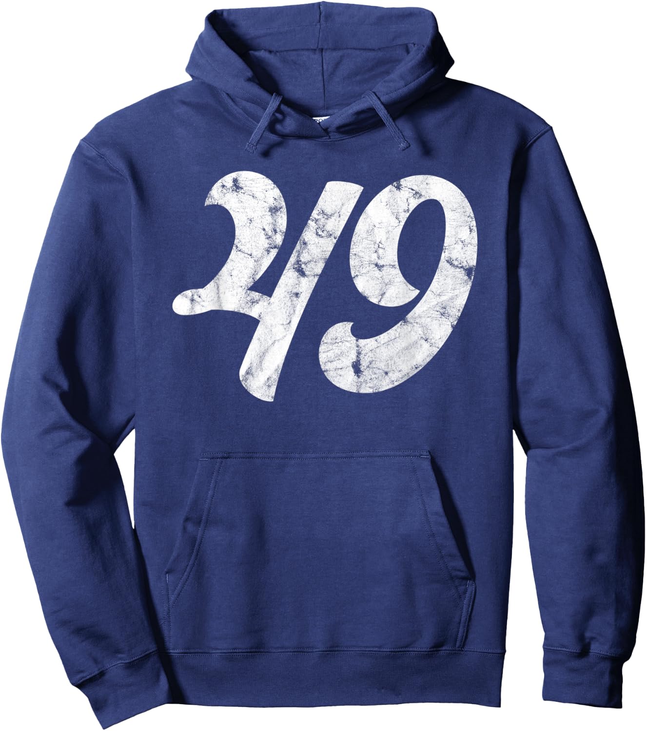 49th Birthday gift | Classic Vintage Women Men 49 year old Hoodie - Hoodie | Navy