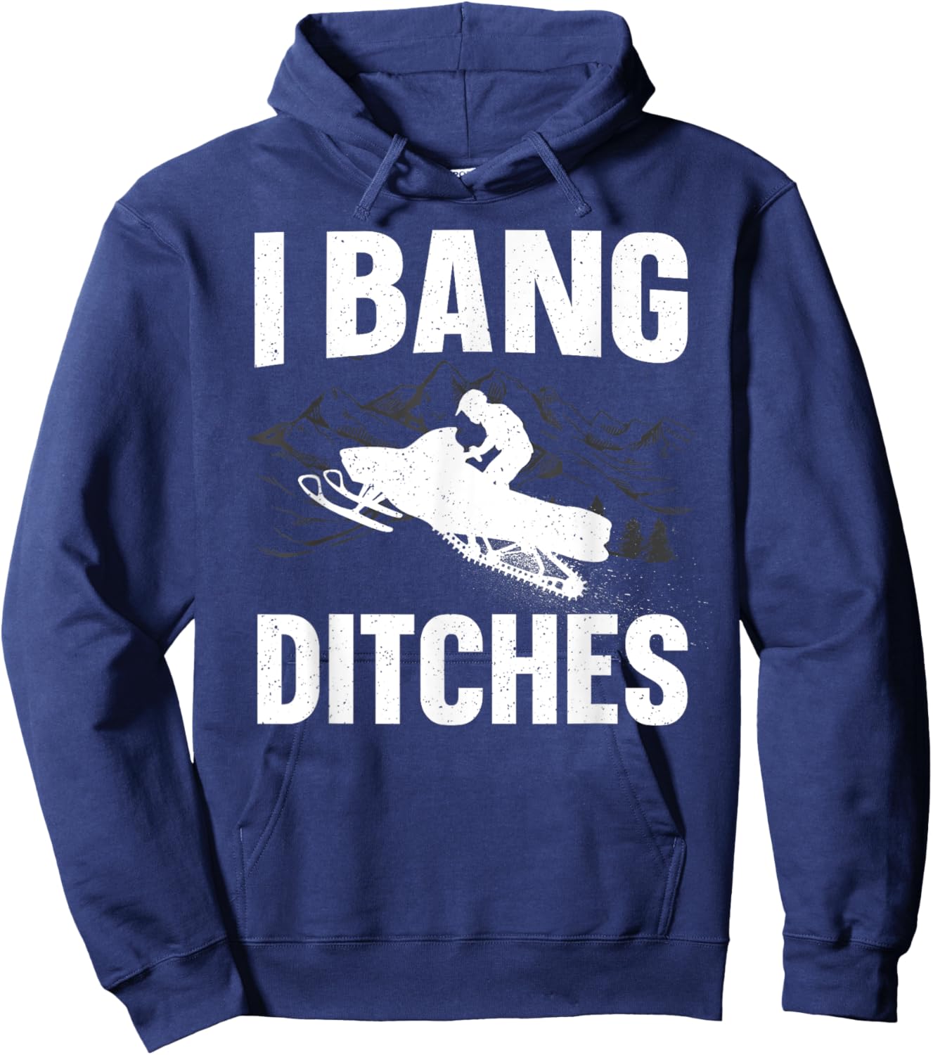 Snowmobile Design Women Snow Mobile Snowmobile Lover Hoodie - Hoodie | Navy