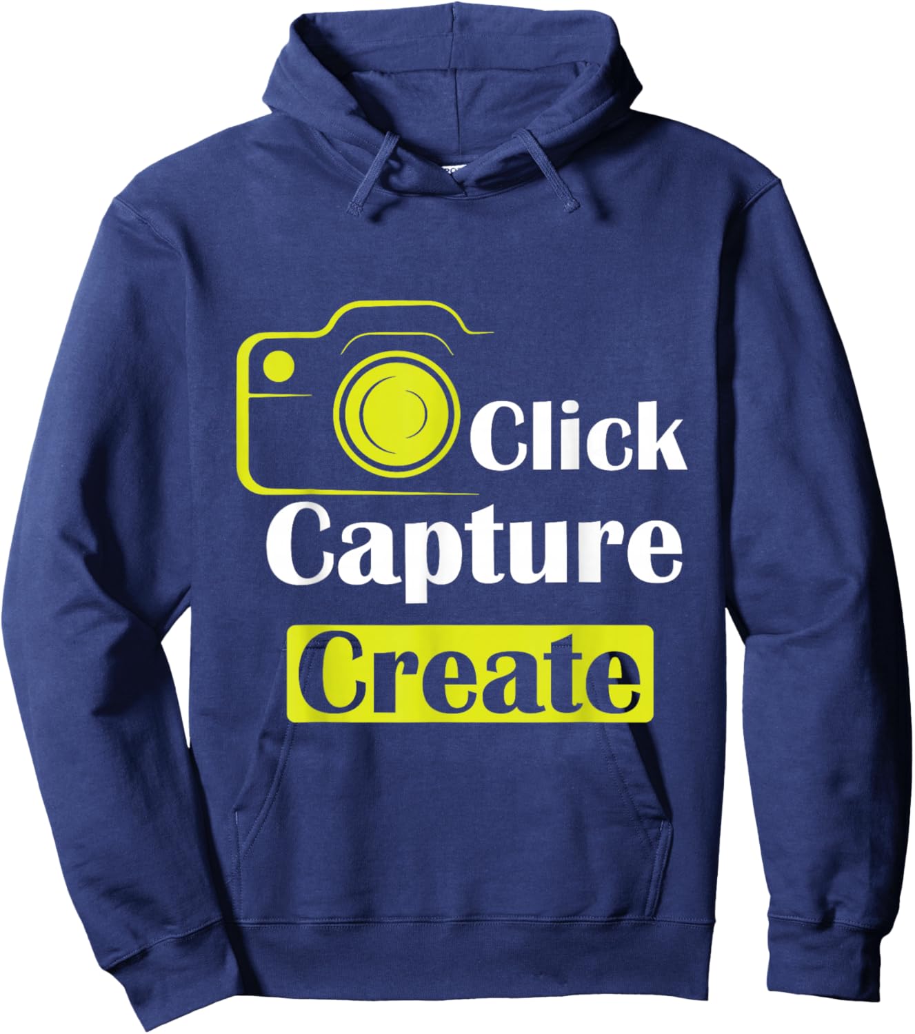 Camera Photography Design For Hobby Photographe Hoodie - Hoodie | Navy