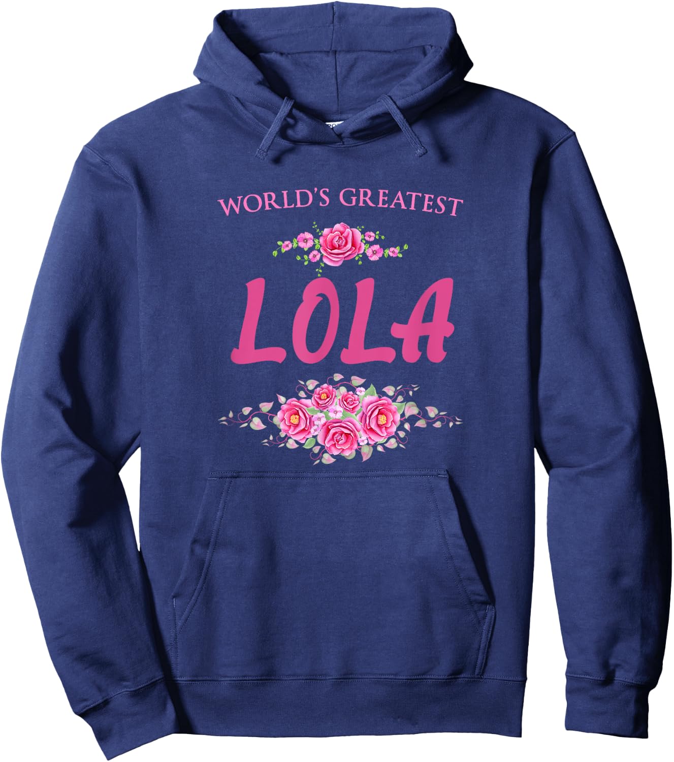 World's Greatest Lola Filipino Grandma Hoodie - Hoodie | Navy