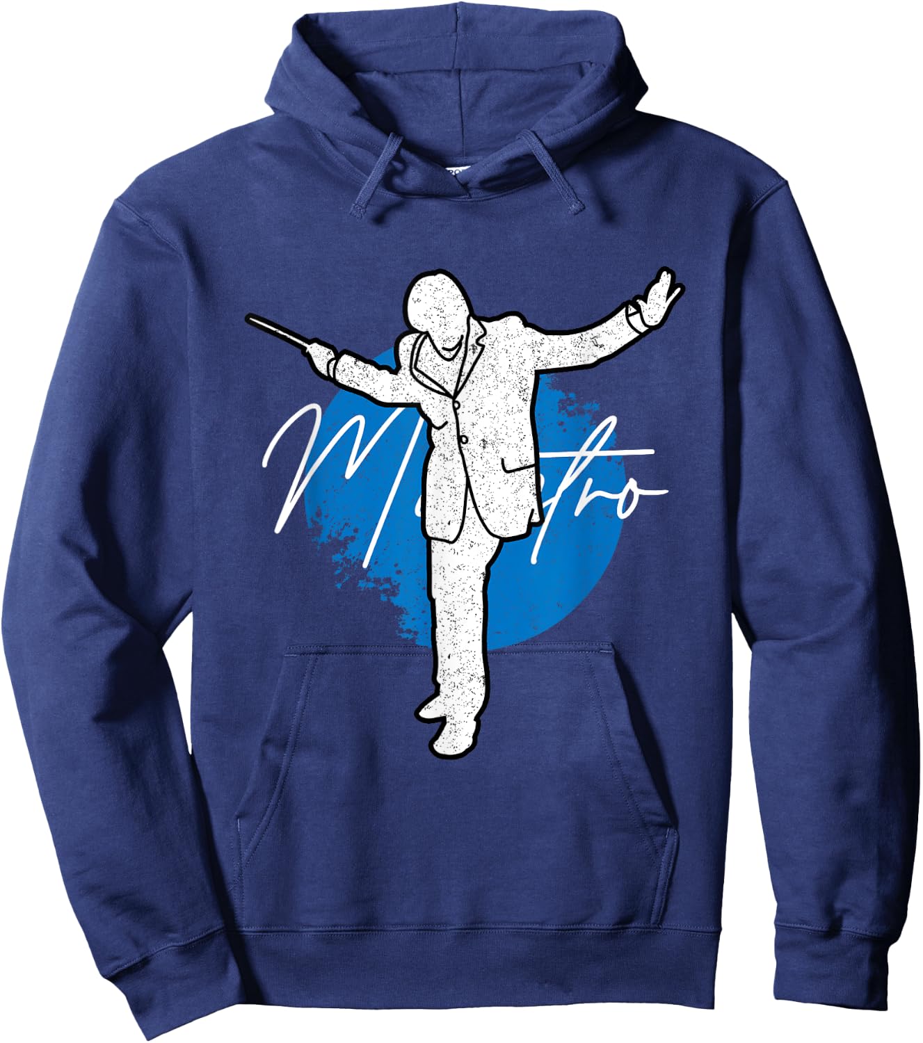 Maestro Conducting Conductor Composer Musician Music Gift Hoodie - Hoodie | Navy