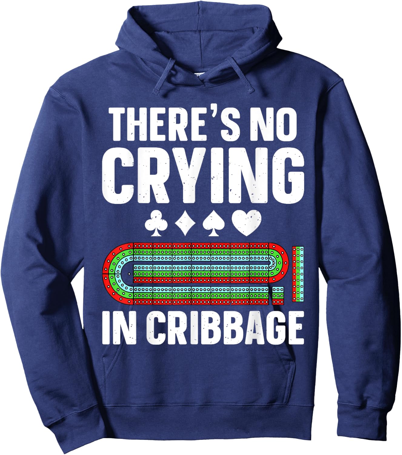 Cribbage Design Women Cribbage Player Cribbage Lover Hoodie - Hoodie | Navy