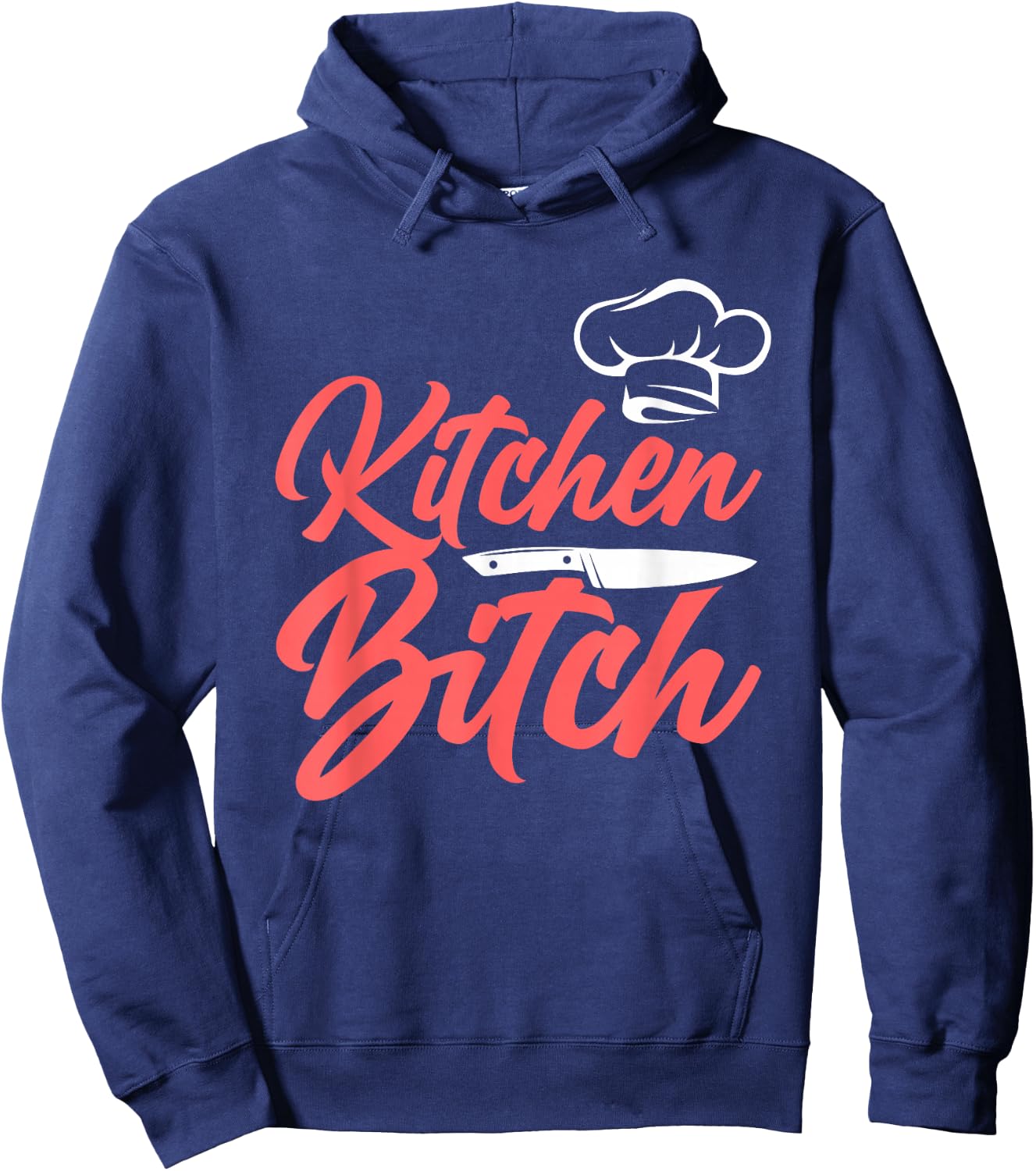 Funny Kitchen B.itch Hoodie - Hoodie | Navy