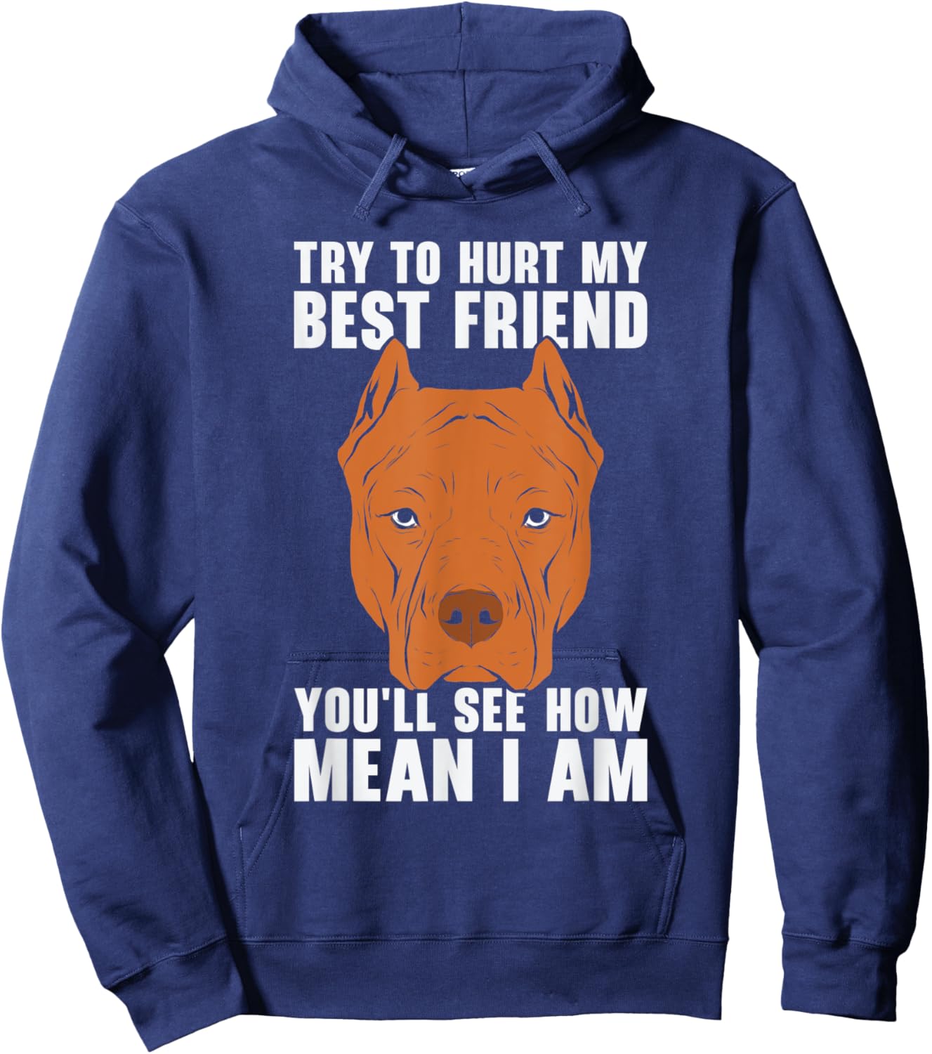 Pitbull Dog Owner American Bully Women Hoodie - Hoodie | Navy