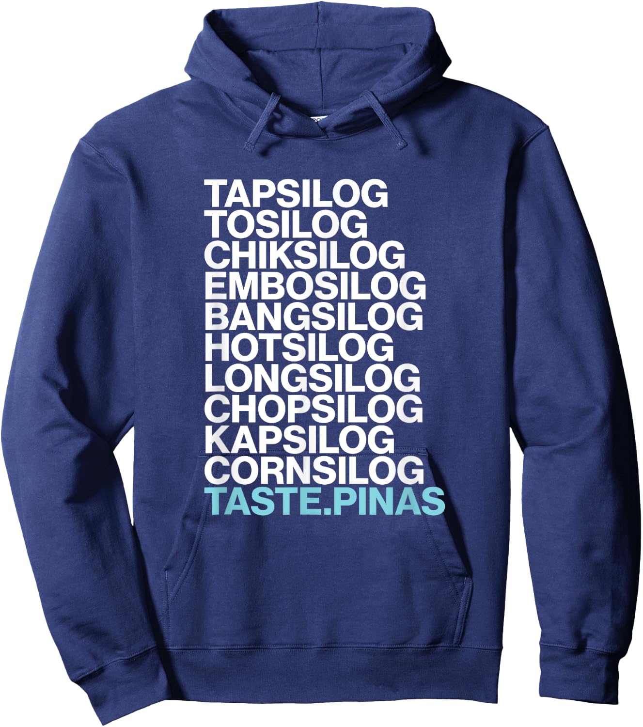 Team Manila Silog Filipino Food Hoodie - Hoodie | Navy