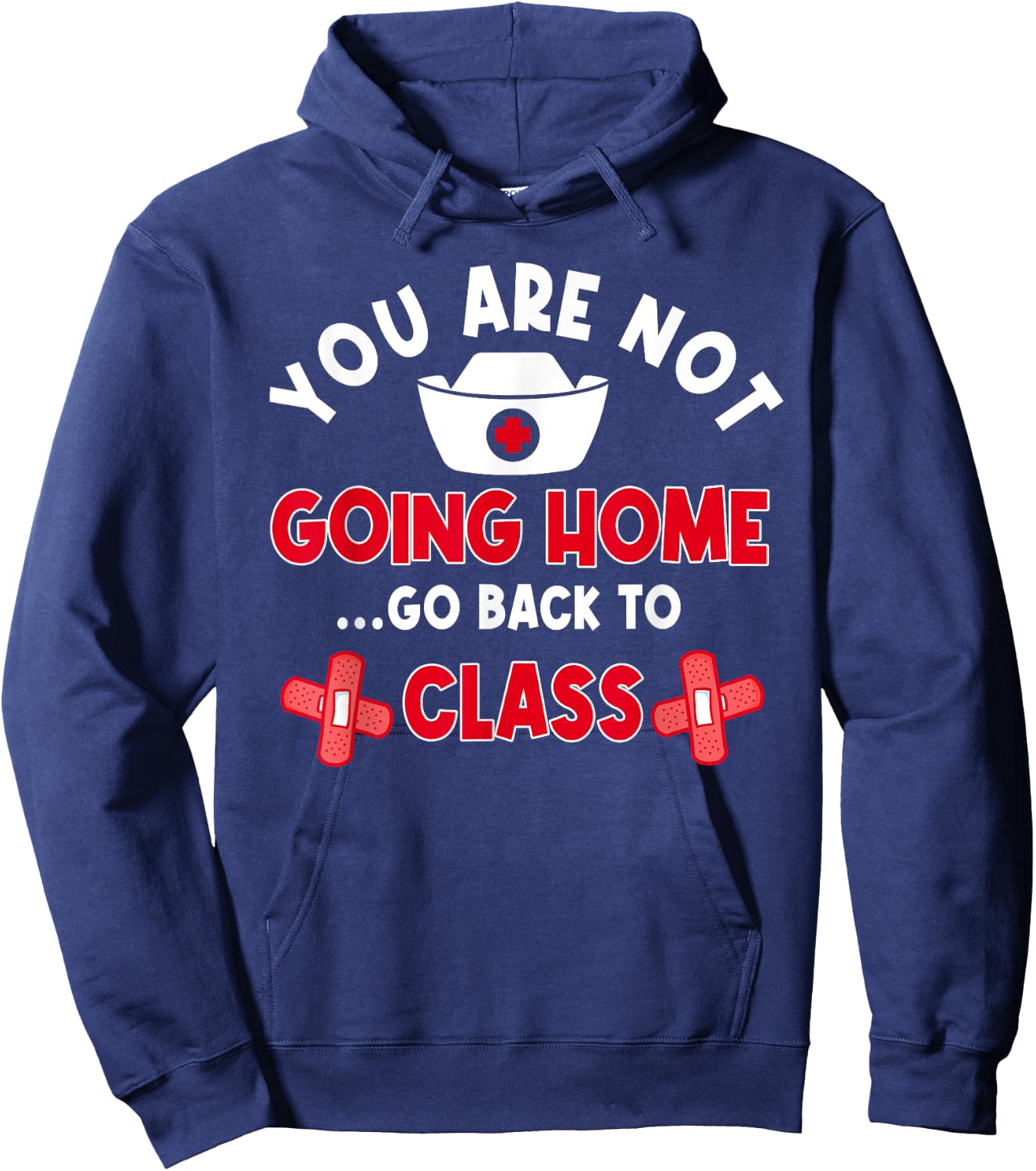 School Nurse Student Nursing Licensed Health Practitioners Hoodie - Hoodie | Navy