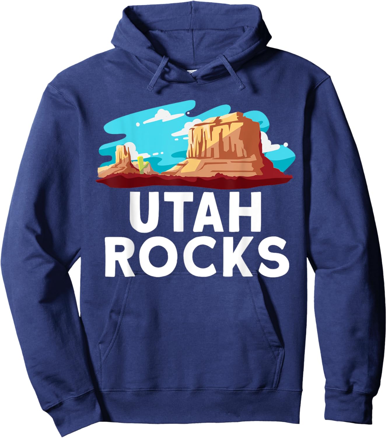 Utah Rocks - Utah National Park Hoodie - Hoodie | Navy