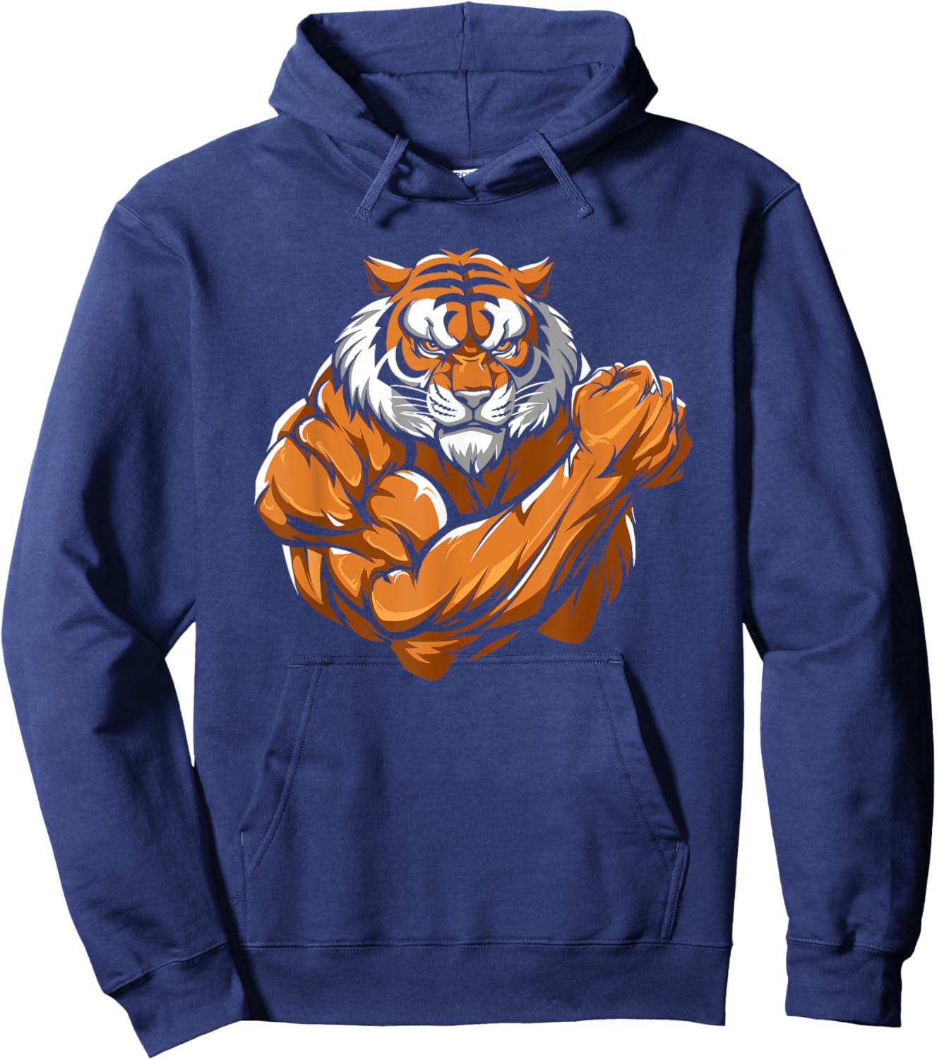 Gym Tiger Training Exercise - Workout Hoodie - Hoodie | Navy