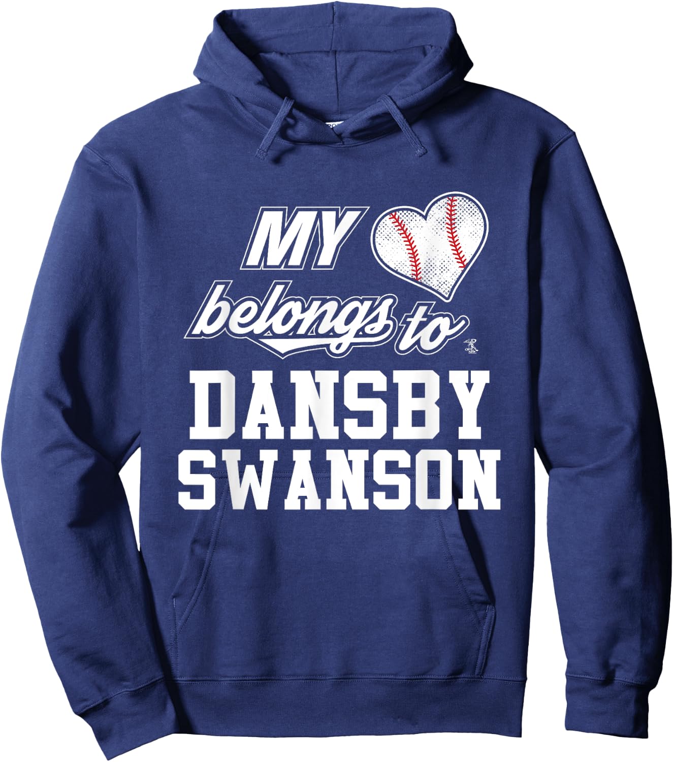Dansby Swanson Gameday Hoodie - Hoodie | Navy