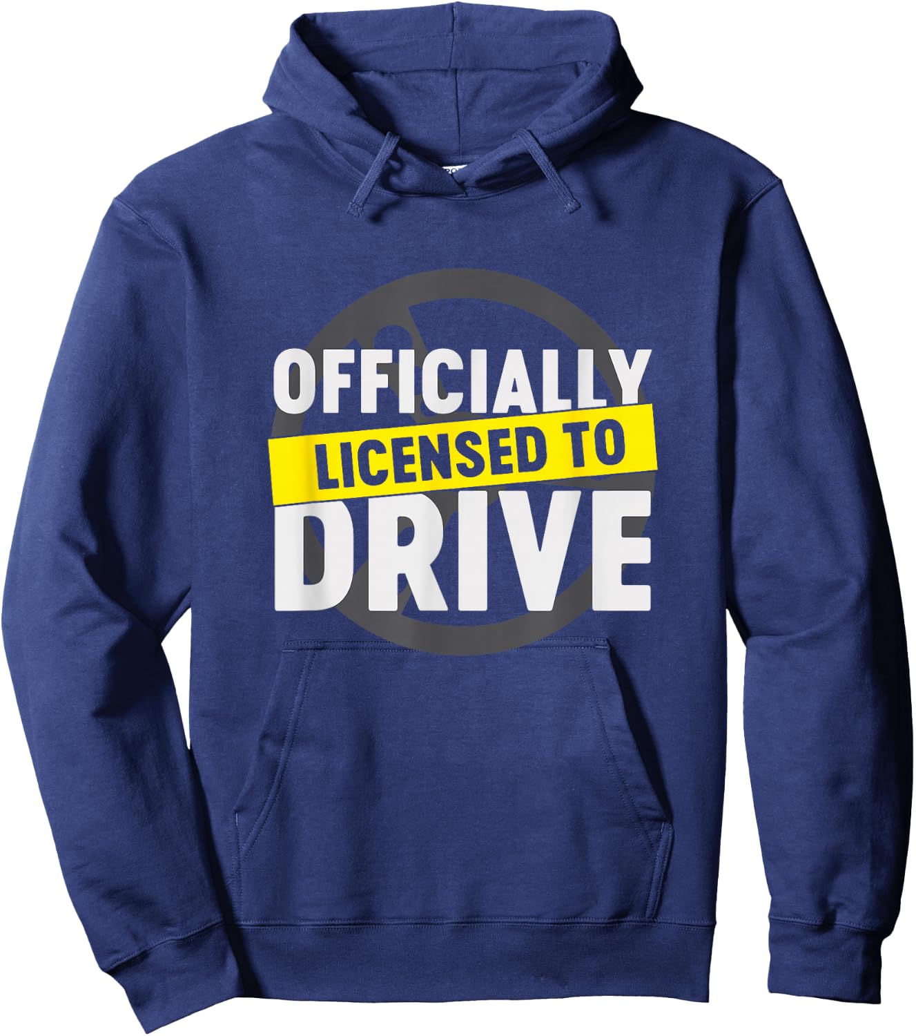 Licensed To Drive Cool Passed License Test New Driver Gift Hoodie - Hoodie | Navy