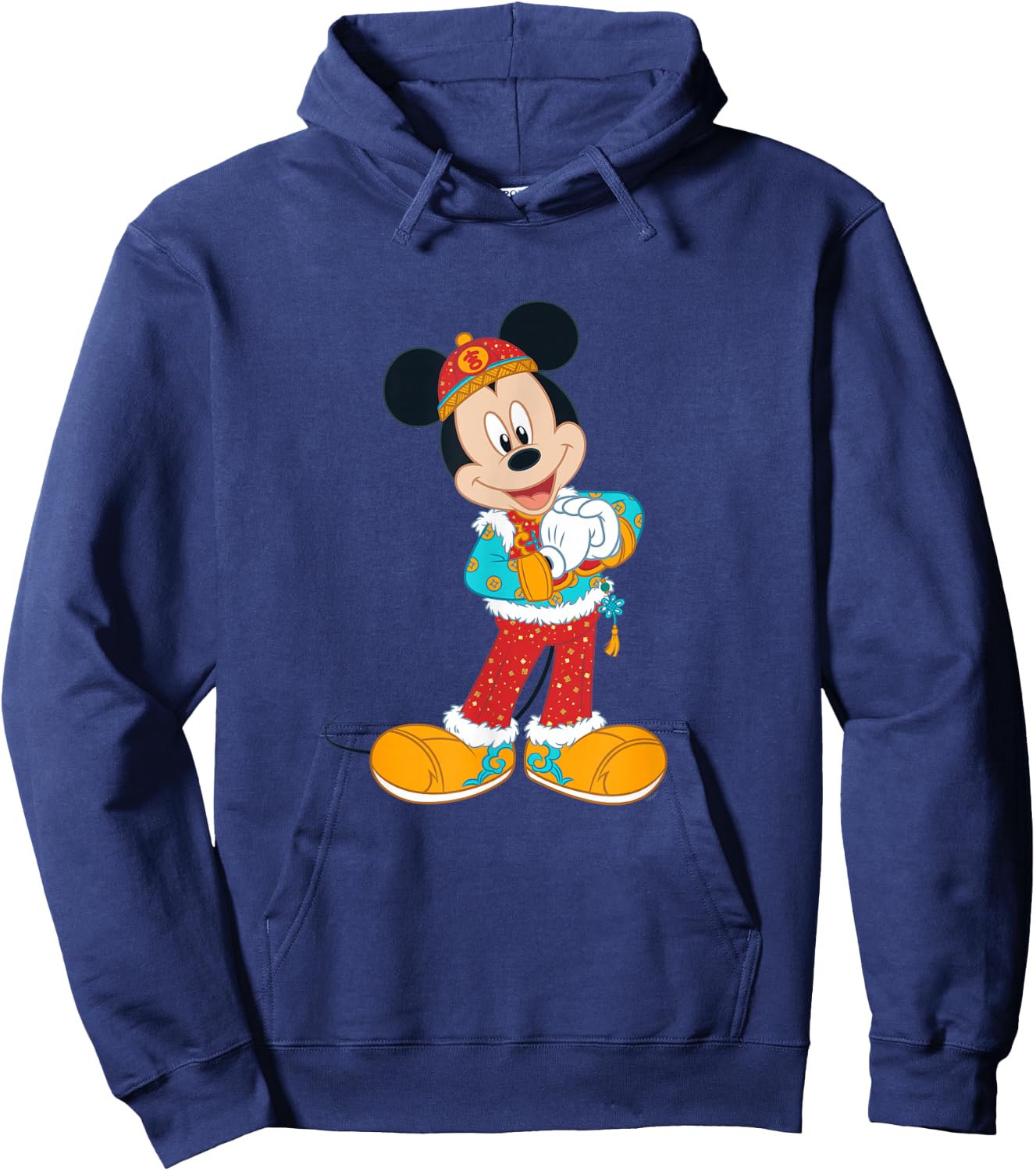 Disney Mickey Mouse in Chinese Lunar New Year Costume Hoodie - Hoodie | Navy