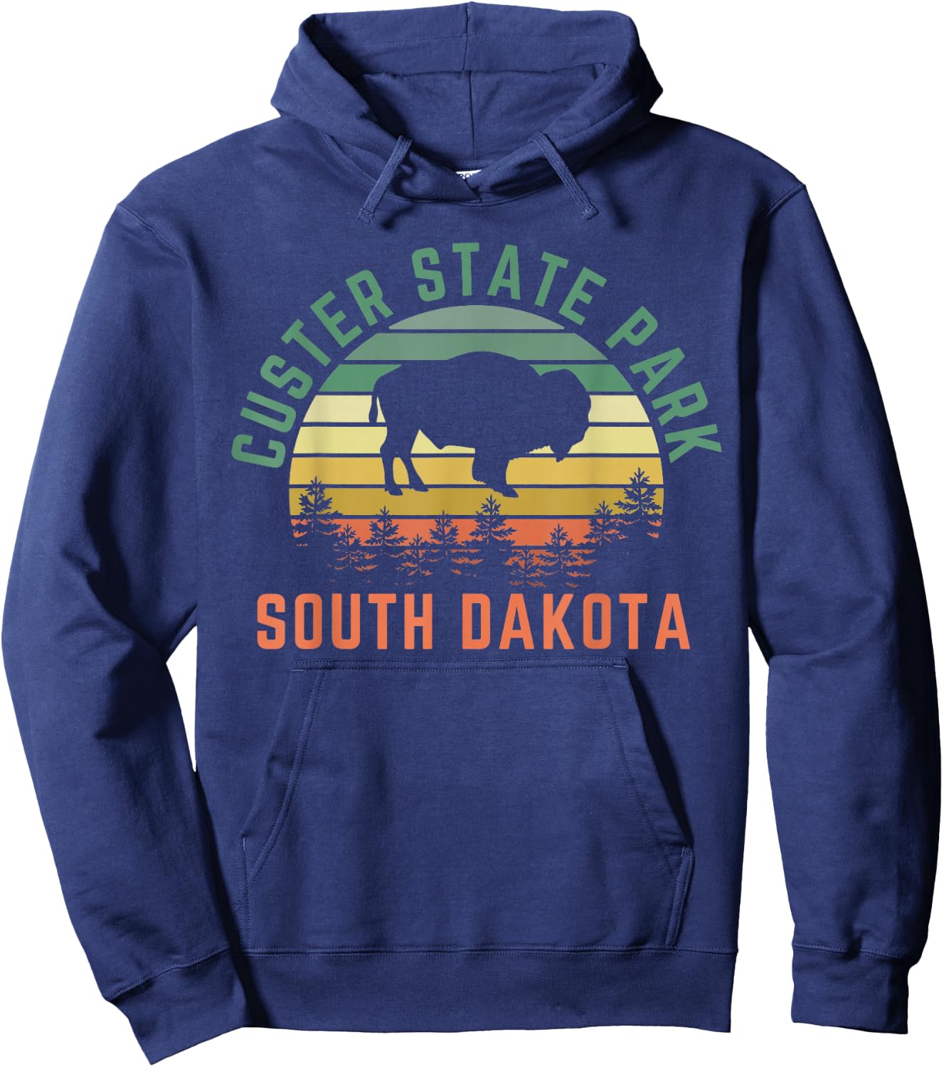 Custer State Park Hoodie - Hoodie | Navy