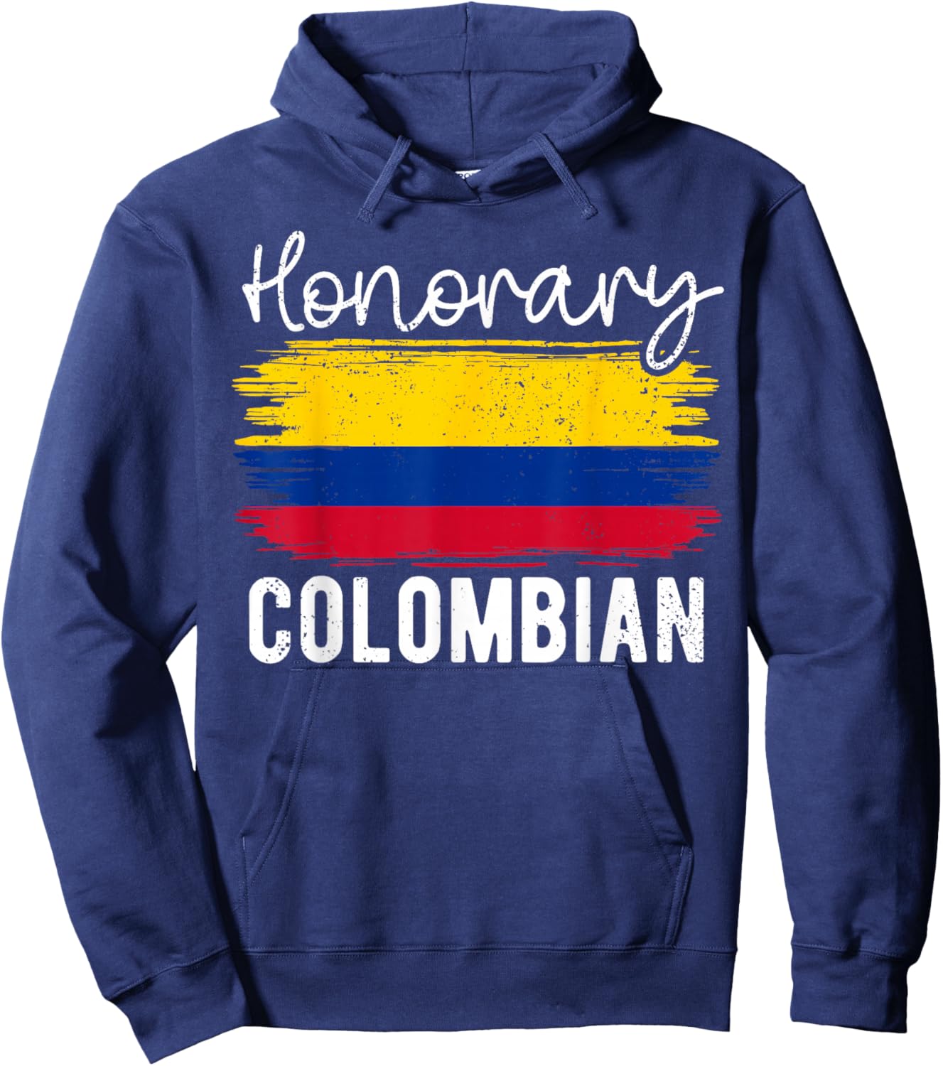 Honorary Colombian Funny Wedding Colombian By Marriage Hoodie - Hoodie | Navy