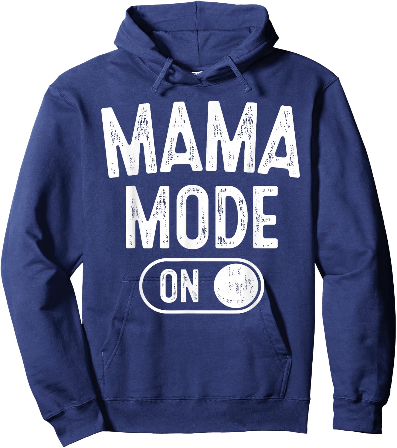 Mama Mode On Funny Soon To Be Mom Gifts 1St Time Mother Hoodie - Hoodie | Navy