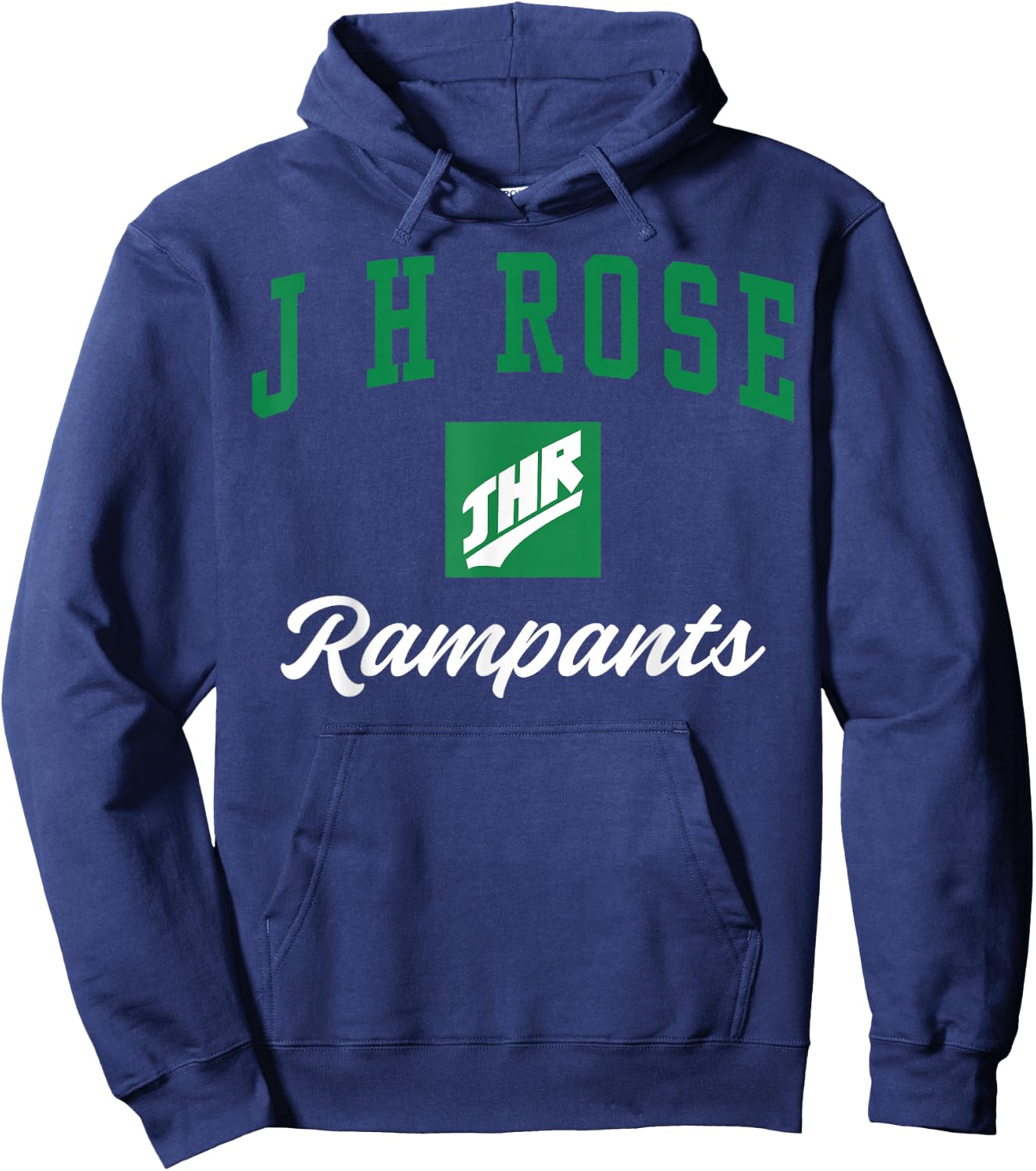 J H Rose High School Rampants C3 Hoodie - Hoodie | Navy