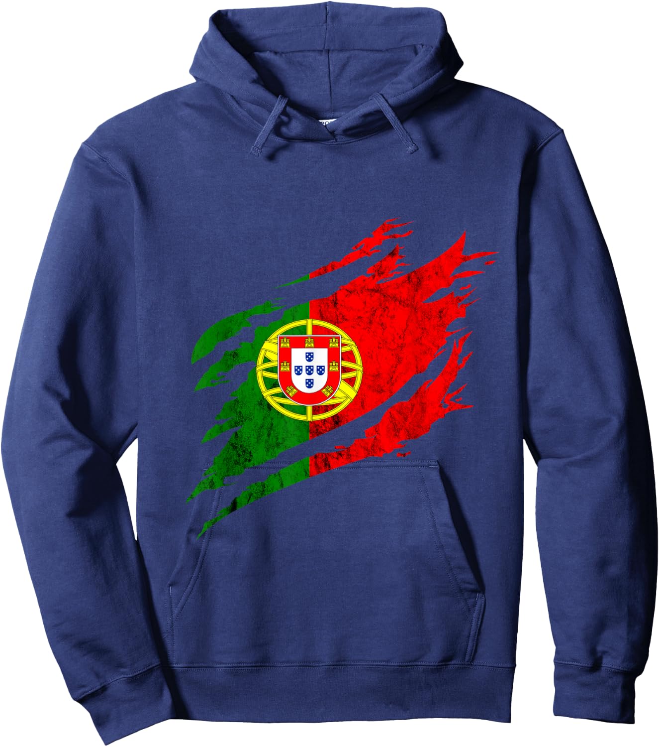 Heroic Flag Portugal Portuguese Flag Portuguese Pride Hoodie - Hoodie | Navy