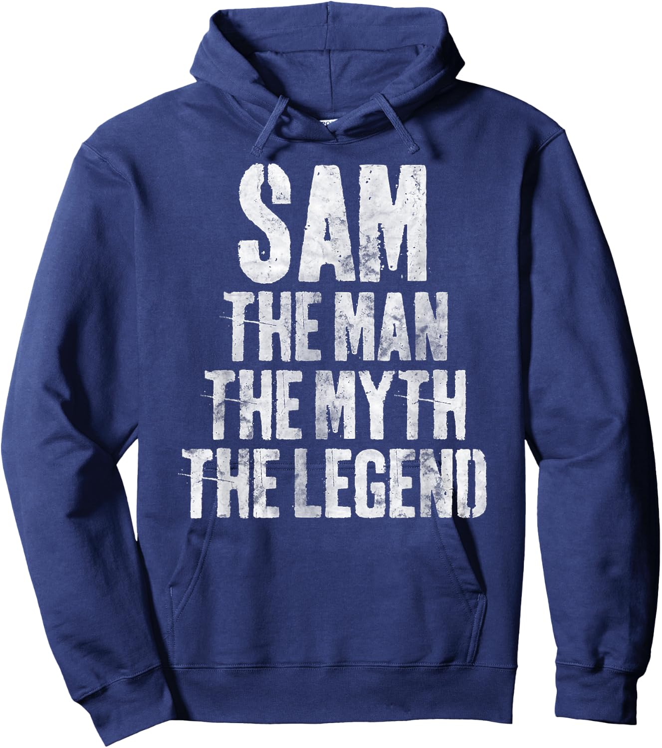 Personalized Shirt Sam The Man The Myth The Legend Hoodie - Hoodie | Navy