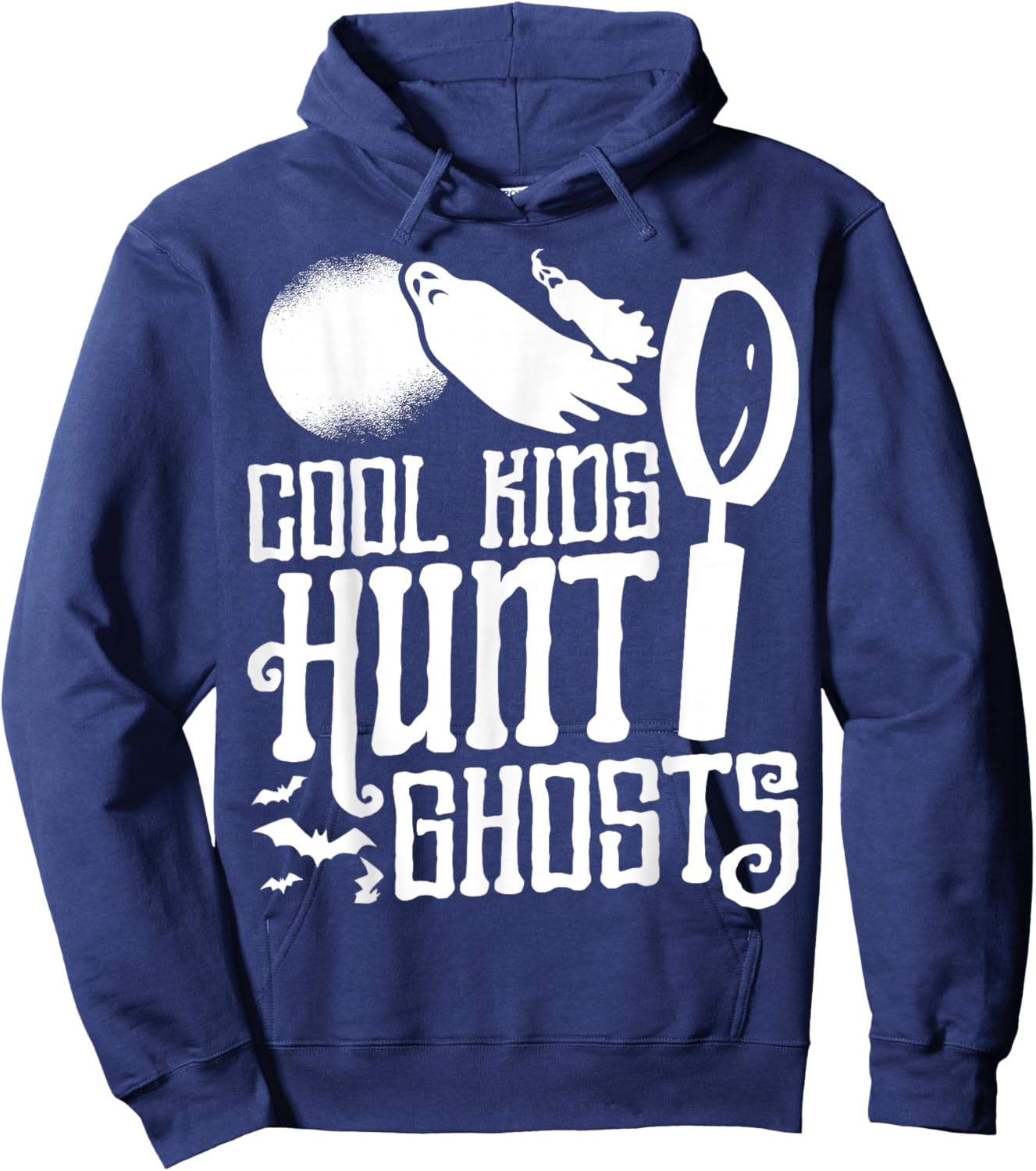 Cool Kids Hunt Ghosts Paranormal Investigator Ghost Hunter Hoodie - Hoodie | Navy