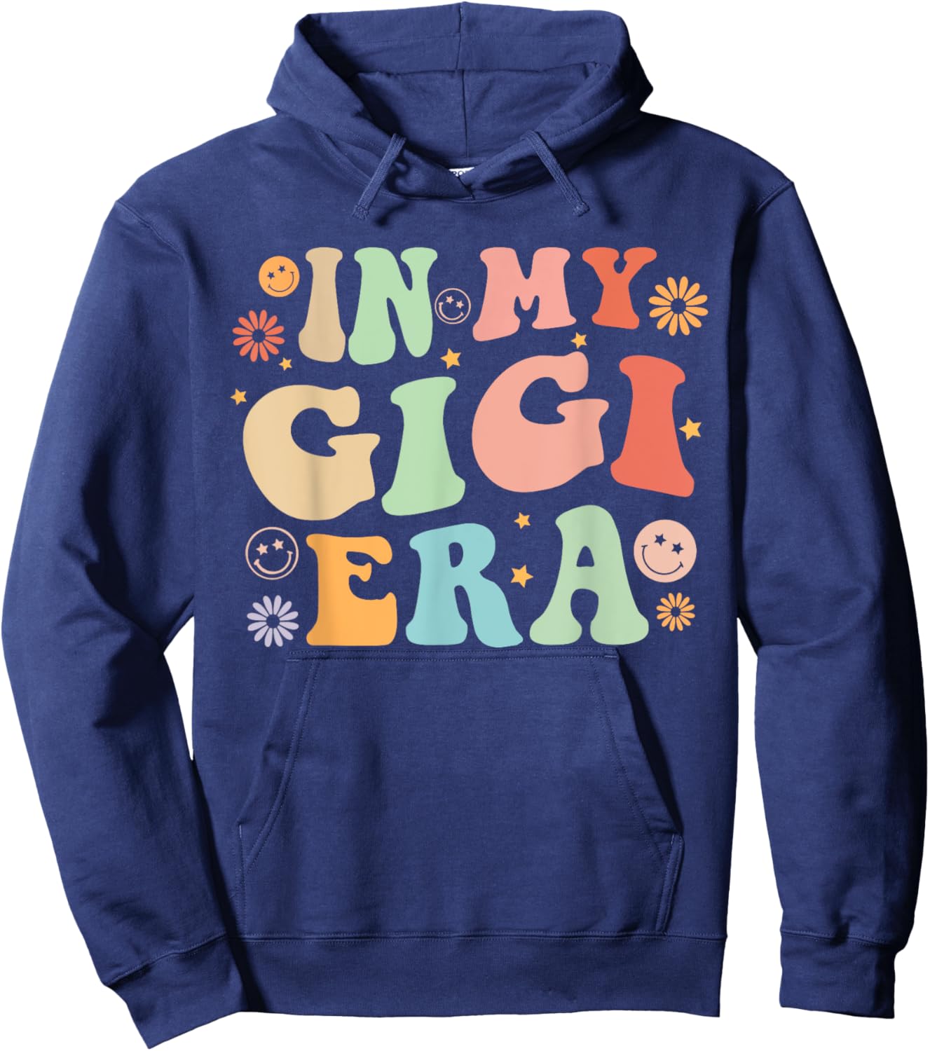 Gigi for Grandma Grandmother Announcement Mothers Day Hoodie - Hoodie | Navy