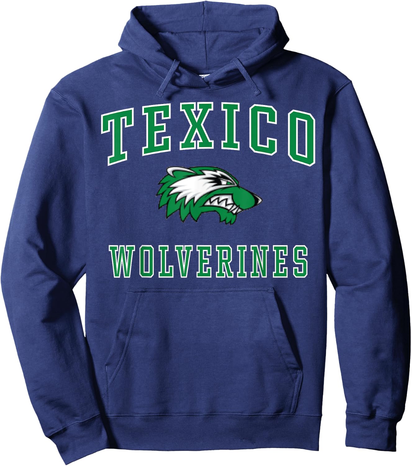 Texico High School Wolverines C1 Hoodie - Hoodie | Navy