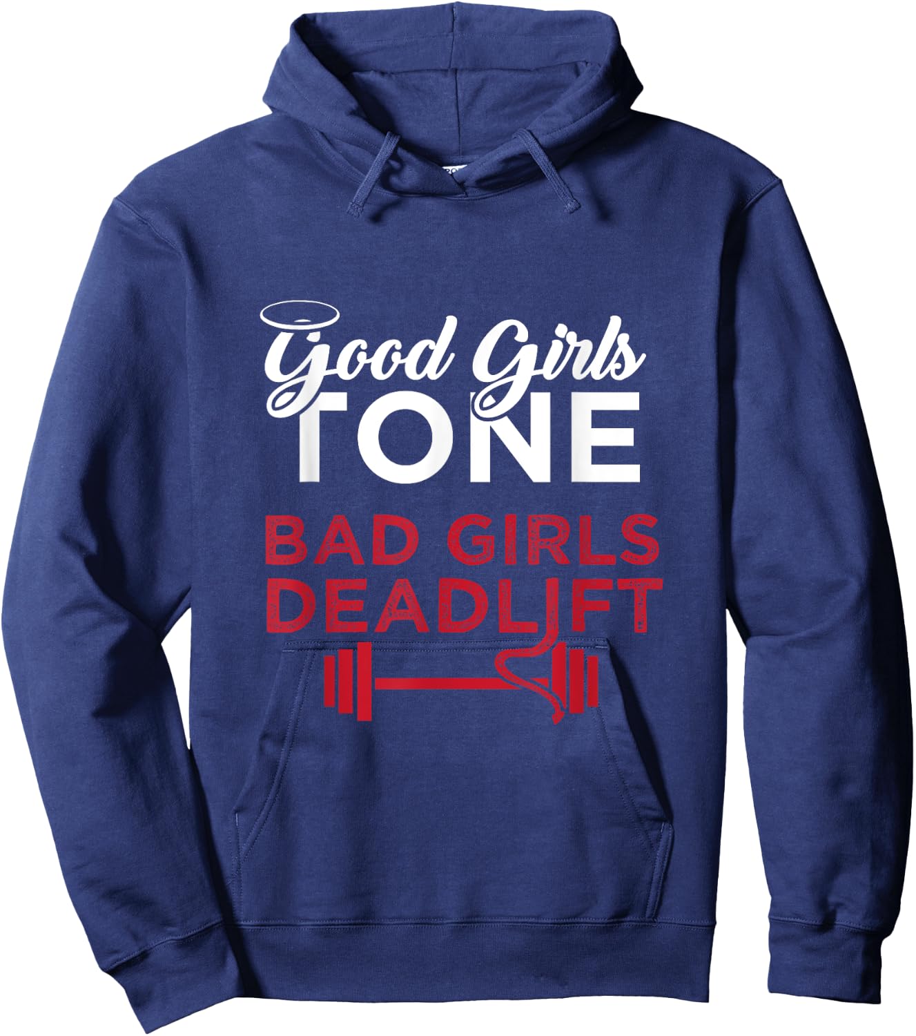 Bad Girls Deadlift Women Weightlifting Workout Hoodie - Hoodie | Navy
