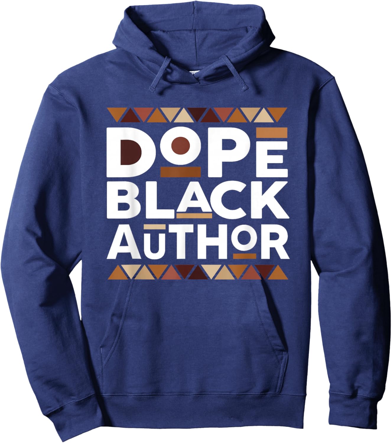 Dope Black Author Black History Melanin Black Author Hoodie - Hoodie | Navy