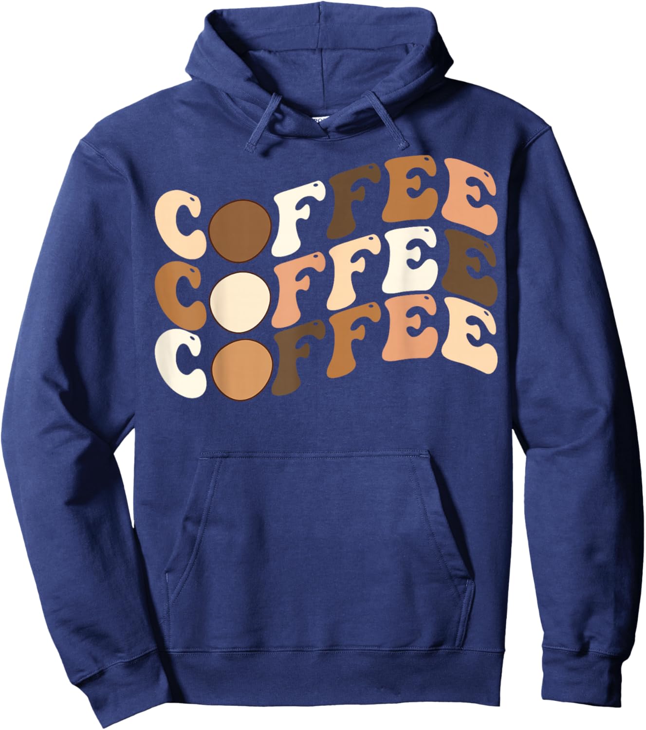 Coffee Coffee Coffee Hoodie - Hoodie | Navy