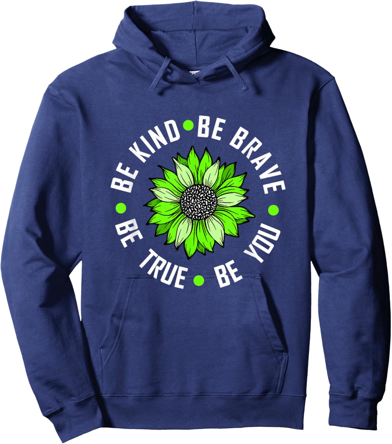 Green Be-x4 Green Graphic Hoodie - Hoodie | Navy