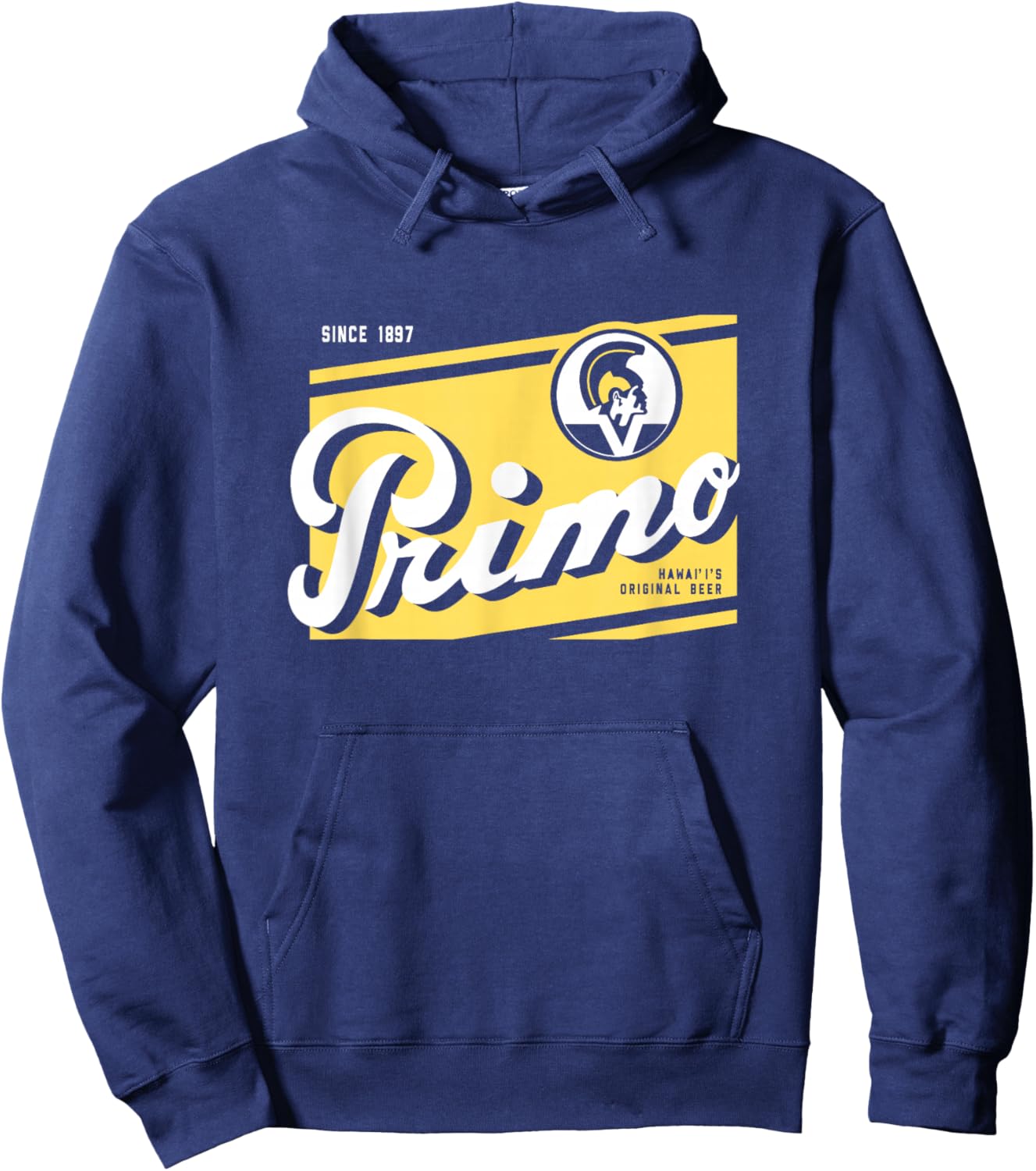 Primo Style - Pale Logo Hoodie - Hoodie | Navy