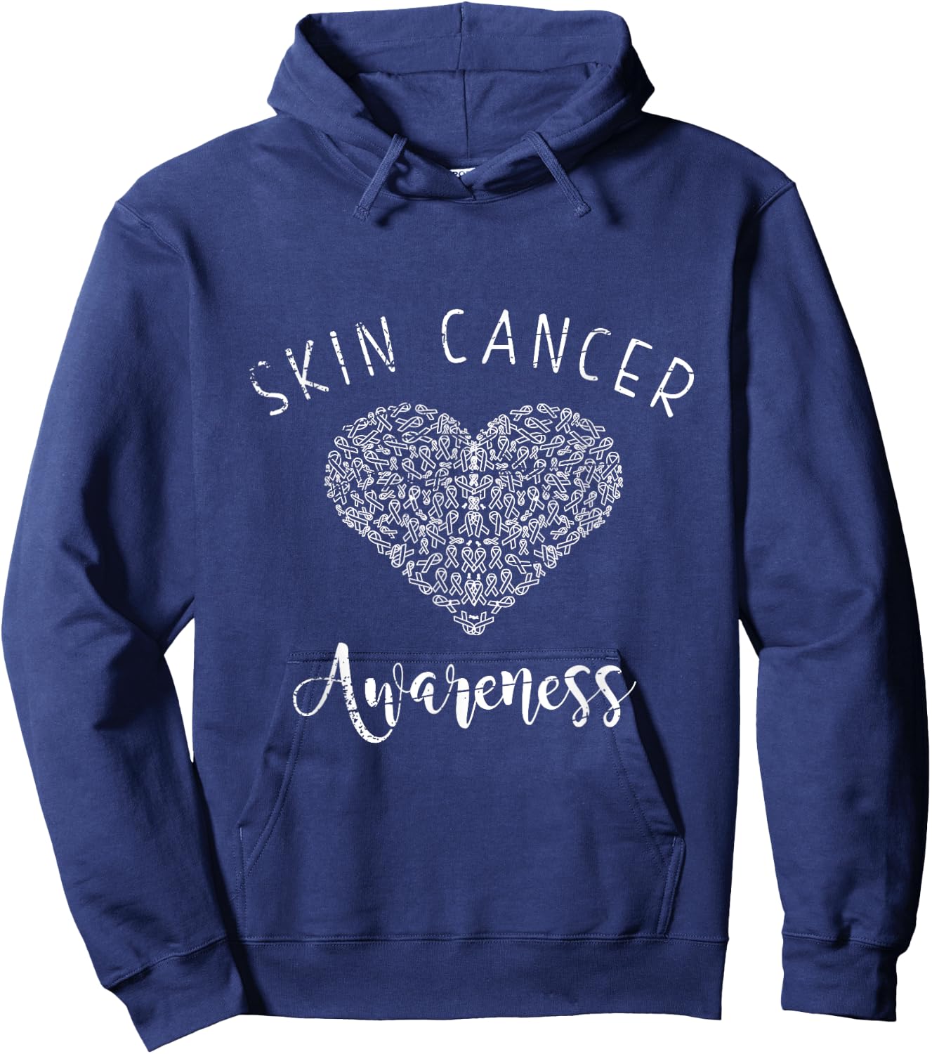 Skin Cancer Awareness Hoodie - Hoodie | Navy