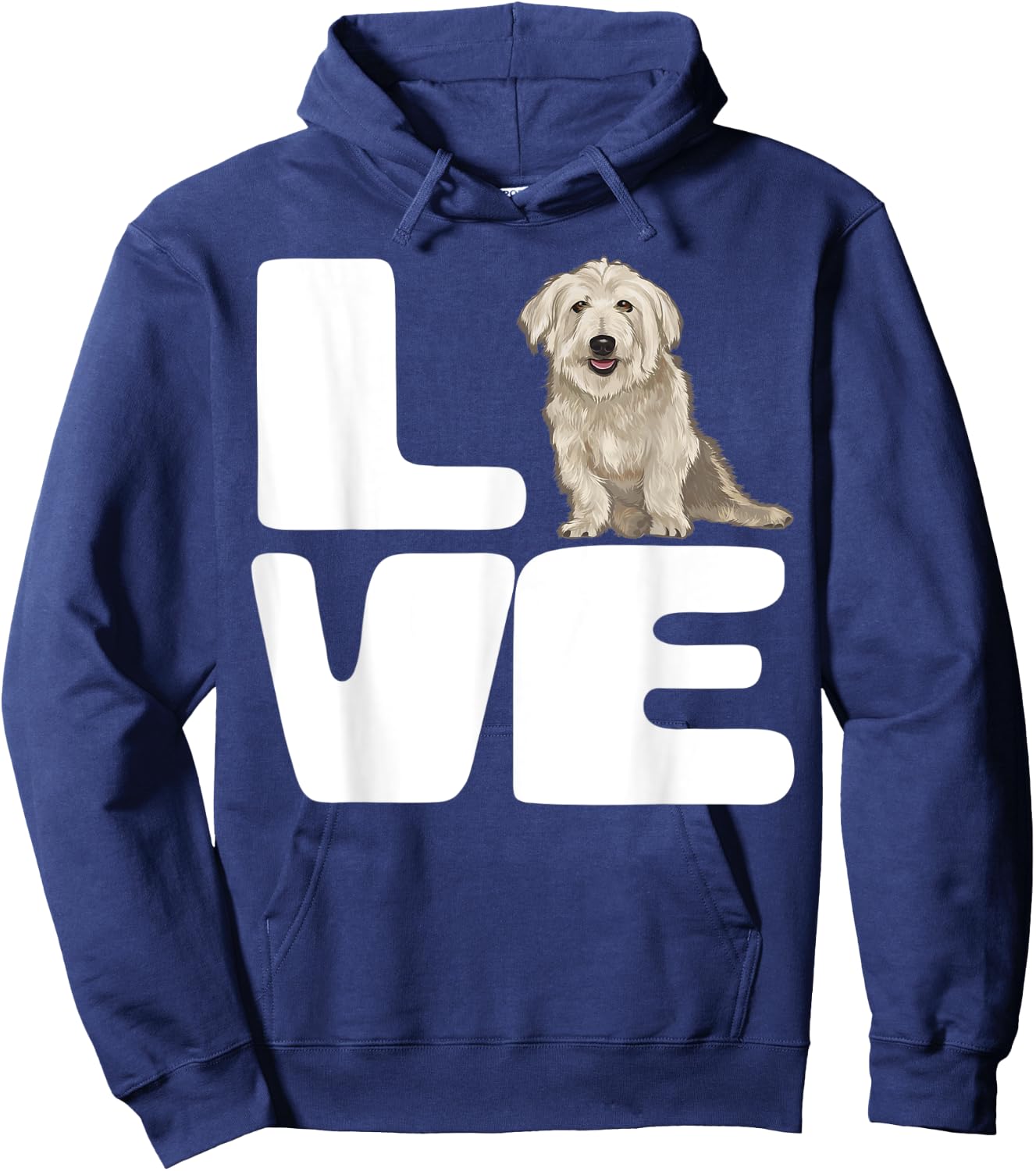 Love My Glen of Imaal Terrier Dog Lover Gift Hoodie - Hoodie | Navy