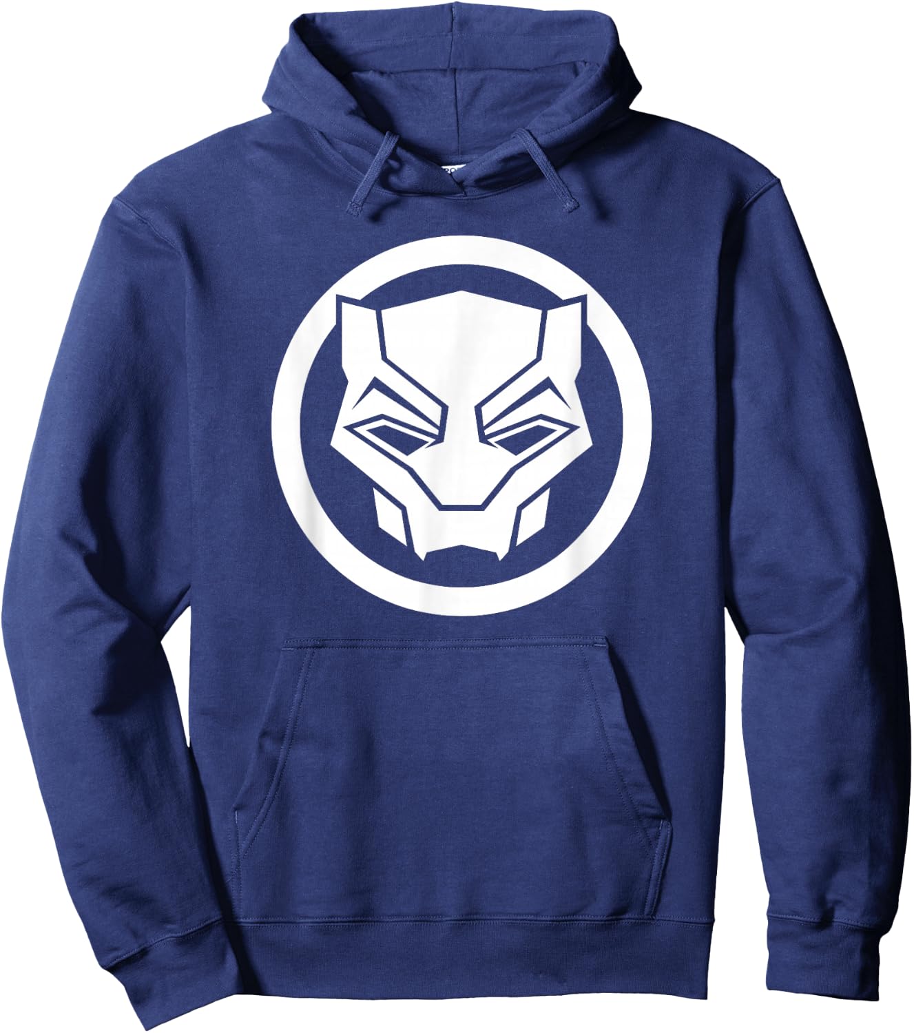 Marvel Black Panther: Wakanda Forever Simple Panther Logo Hoodie - Hoodie | Navy