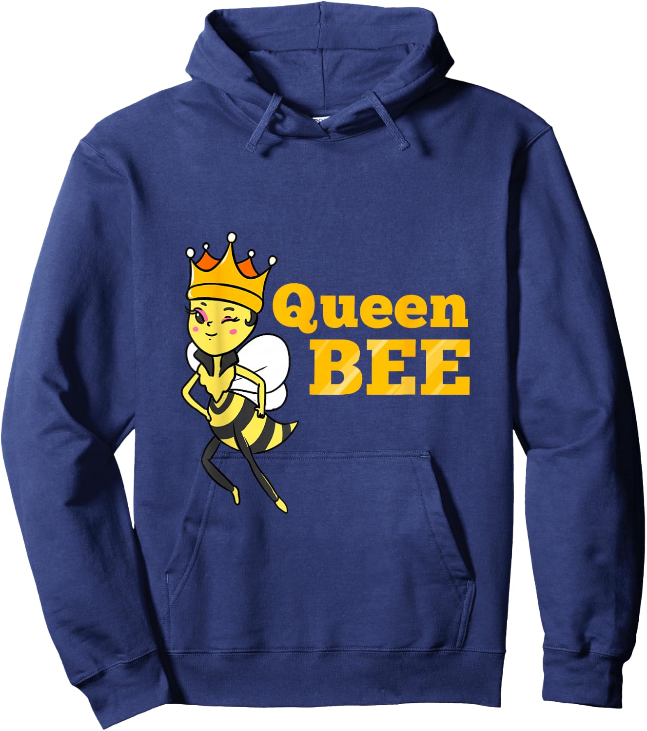Queen Bee Beekeeping Gift Hoodie - Hoodie | Navy