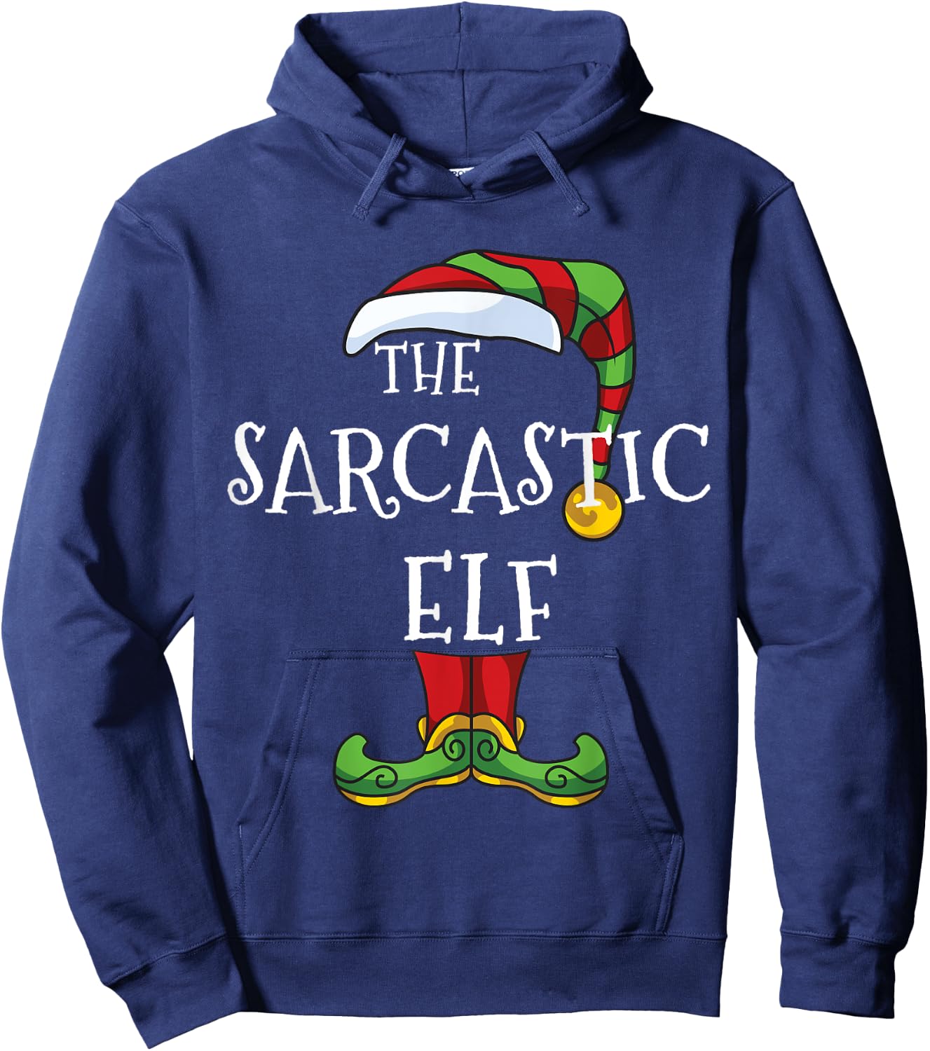 Sarcastic Elf Family Matching Christmas Group I'm the elf Hoodie - Hoodie | Navy