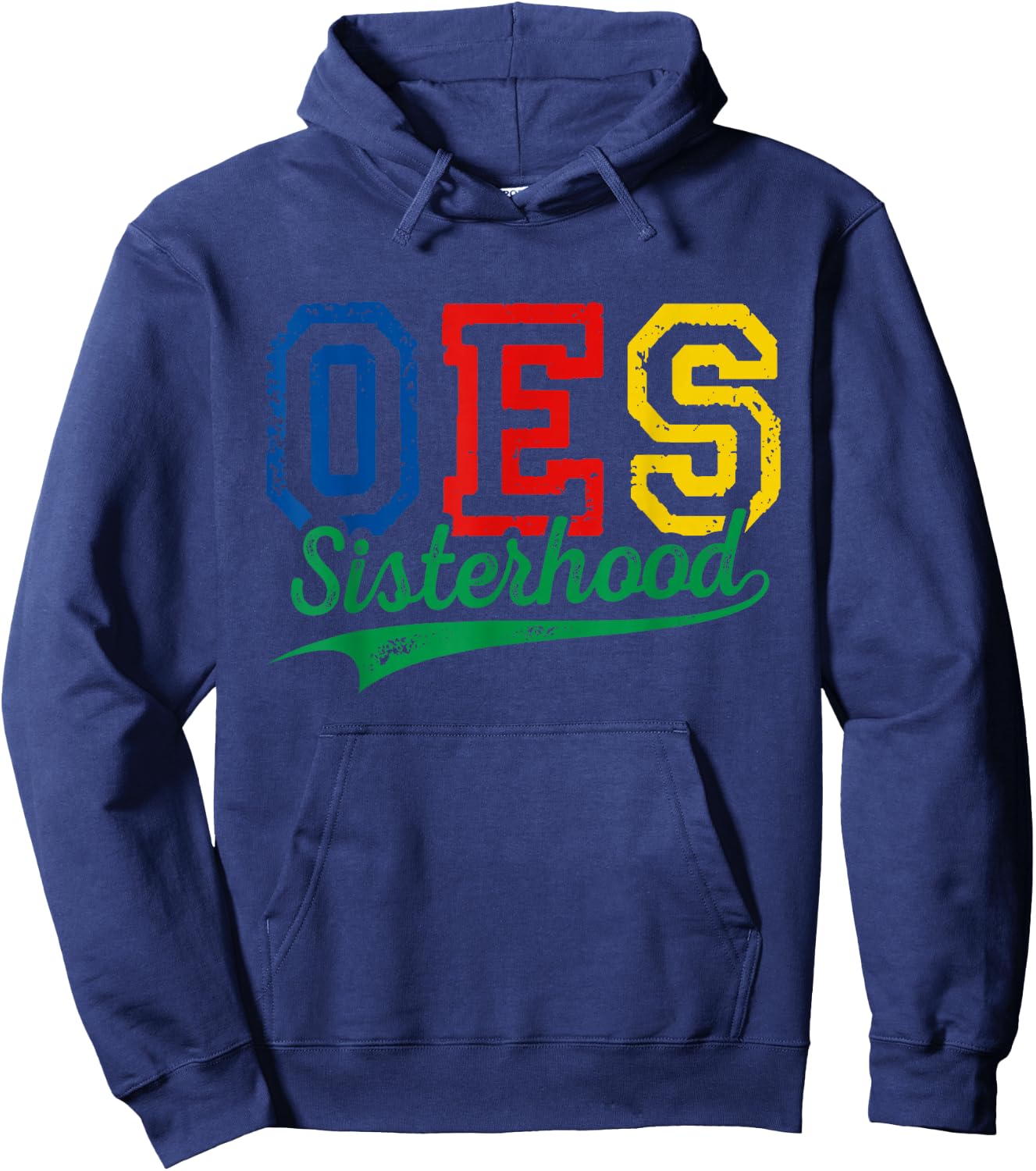 OES Sisterhood Order Of The Eastern Star Funny Mother's Day Hoodie - Hoodie | Navy