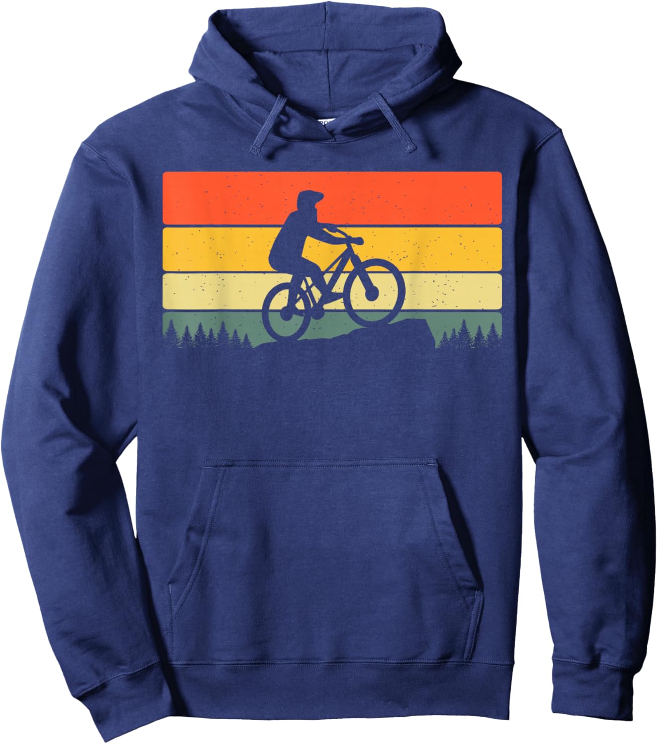 Mountain Bike Design For mountain biking Lover Hoodie - Hoodie | Navy