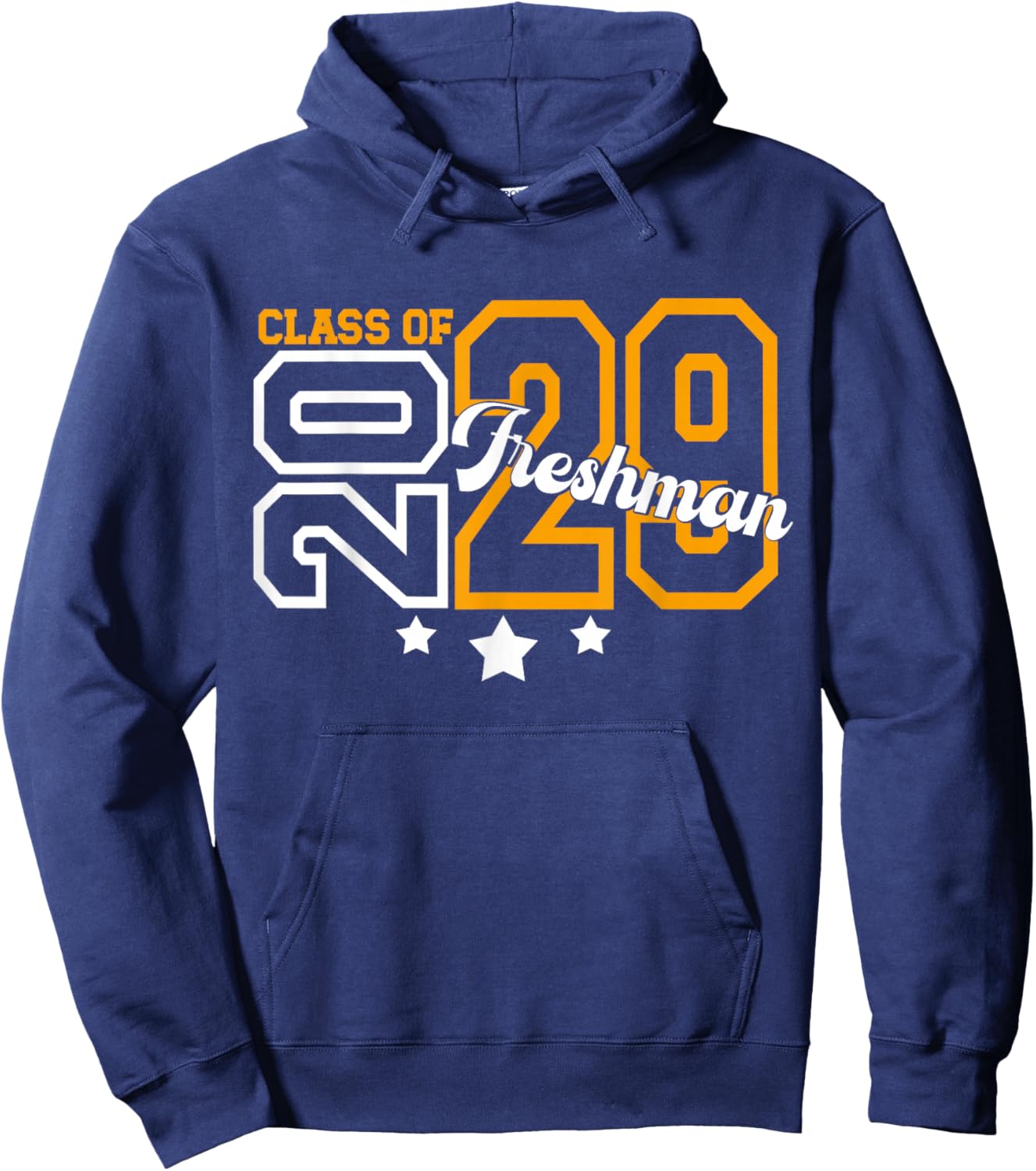 Freshman Class of 2029 Back to School Freshman 2029 Hoodie - Hoodie | Navy