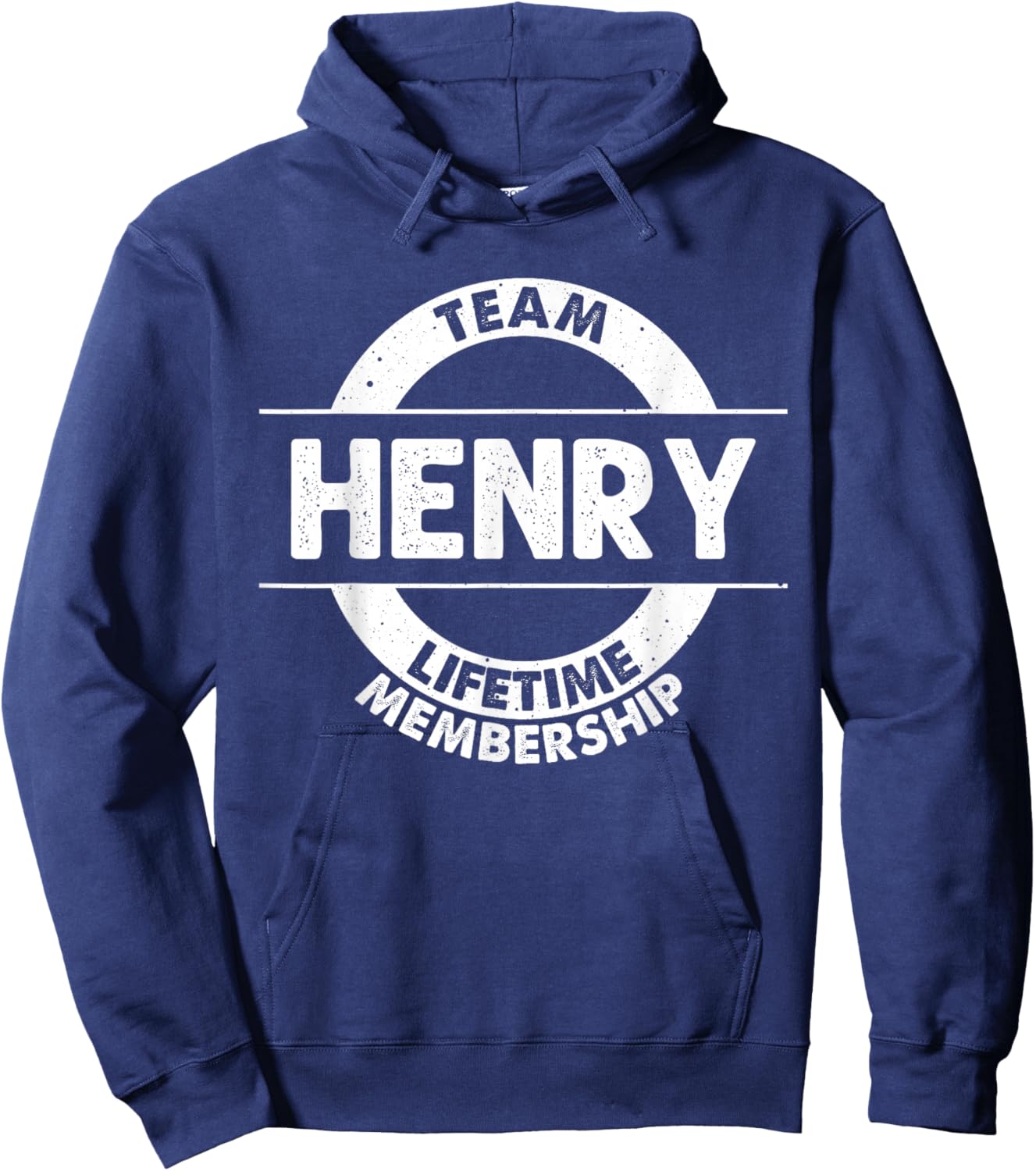 HENRY Gift Funny Surname Family Tree Birthday Reunion Idea Hoodie - Hoodie | Navy