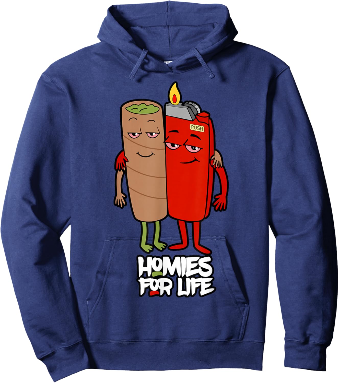Homies For Life Hoodie - Hoodie | Navy