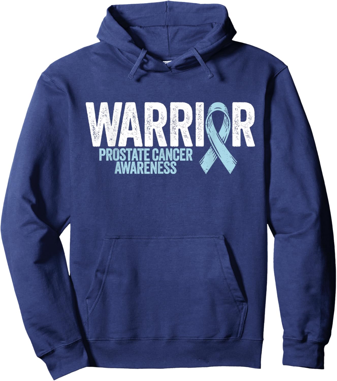 Prostate Cancer Shirt Warrior Prostate Cancer Awareness Hoodie - Hoodie | Navy