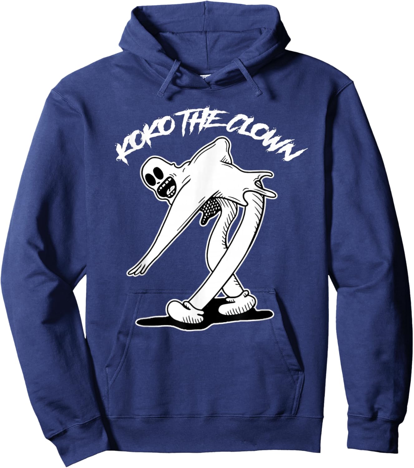 Koko the Clown Ghost Gothic Hoodie - Hoodie | Navy