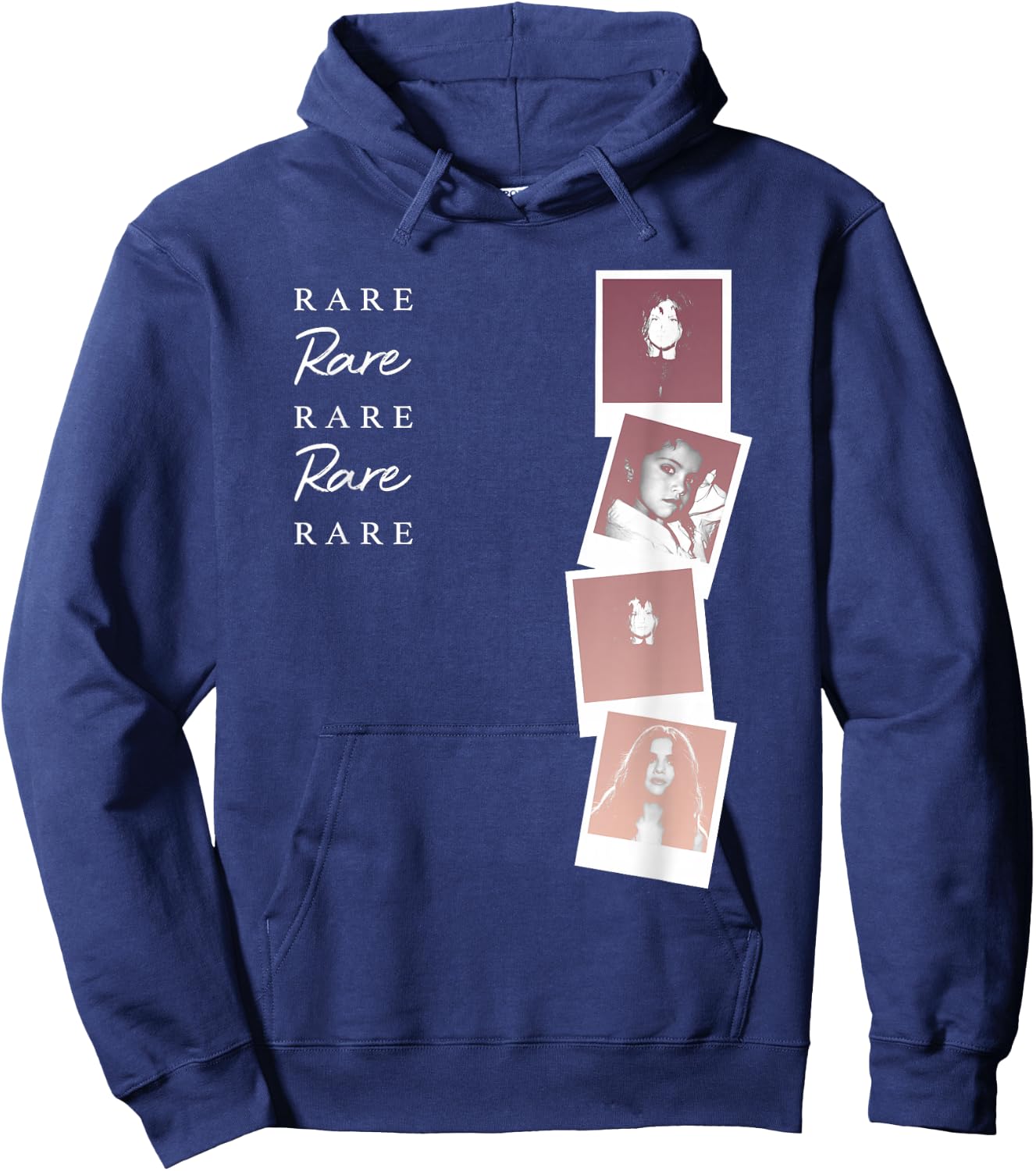 Selena Gomez Polaroid Rare Hoodie - Hoodie | Navy